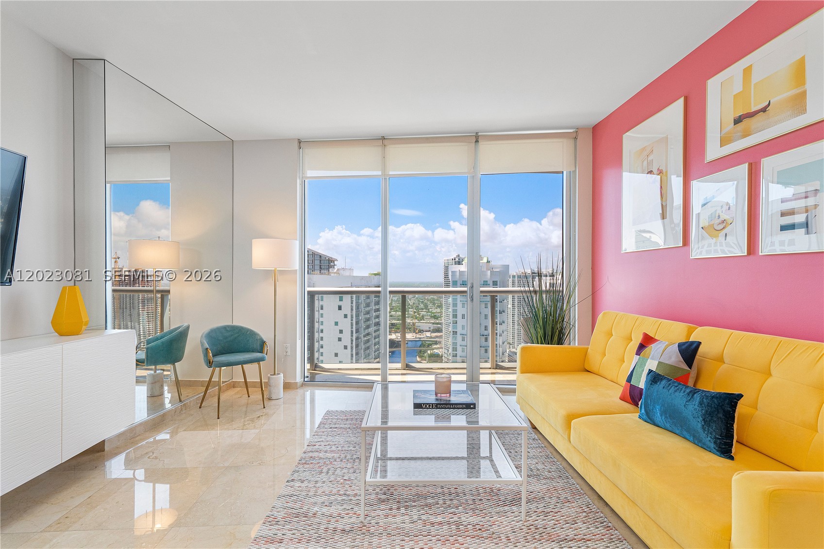 Beautifully furnished and thoughtfully designed, this Airbnb approved stylish one bedroom condo has it all! The unit features amazing Miami River and city Skyline views, high-end modern furnishings, spacious walk-in closet, and the convenience of an in-unit full-size washer and dryer. The contemporary kitchen is appointed with sleek Italian cabinetry and Wolf/Subzero appliances. Ideal  investment property as the building allows DAILY Rentals. Icon Tower III has access to the best amenities Brickell as to offer, including a massive two-acre pool deck with an Olympic-length pool, hot tub, and abundant lounge space. The full-service spa and state-of-the-art fitness center offer steam rooms, saunas, and cold plunges for total wellness. Iconic restaurants within the community such as Cantina la Veinte & Cipirani. Attentive concierge and valet services, and Philippe Starck–designed common areas elevate the experience even further. Located in the heart of Brickell, the building sits steps from Brickell City Centre, top restaurants, nightlife, parks, and the Metromover for easy transportation. Stylish, sophisticated, and quintessentially Miami, this chic one-bedroom residence offers the perfect urban escape in one of the city’s most prestigious and recognizable addresses.