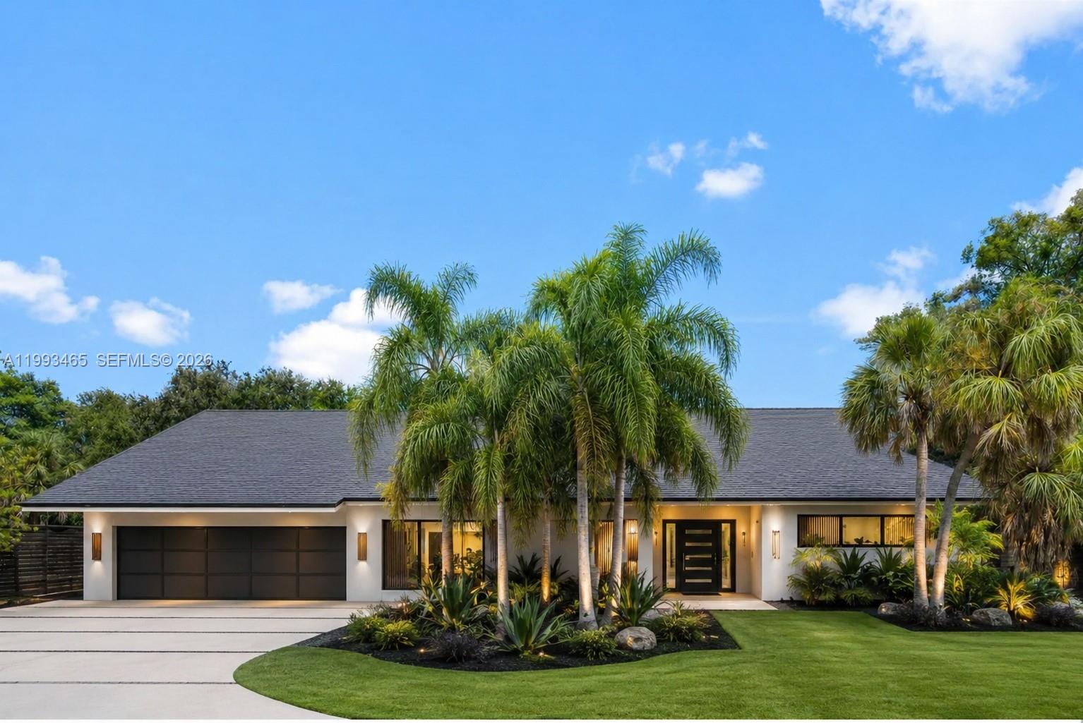 Welcome to 7997 SW 76 Avenue, a truly rare offering in the heart of Glenvar Heights. Set on an expansive 38,768 sq ft corner lot, just shy of an acre, this is a unique opportunity for a developer or end user to secure a property that not only offers scale and presence, but also produces approximately $180,000 annually in gross income. Excellent location just minutes to South Miami, Coral Gables, and Pinecrest, with quick access to top schools, everyday conveniences, top dining, Dadeland Mall, and the University of Miami. Connectivity is seamless with close proximity to US 1 and the Palmetto, making this a highly desirable pocket for both end users and investors.
The existing residence spans over 5,100 sq ft with 6 bedrooms and 4 bathrooms, featuring soaring 20-foot ceilings and an abundance of natural light throughout. The layout is open and functional with tile flooring, recessed lighting, a fireplace, and Coral Rock accents that add warmth and character. The kitchen is well-positioned with a large island, granite countertops, wood cabinetry, and stainless steel appliances, opening seamlessly to the main living areas. A versatile loft adds flexibility for additional living or workspace. The property also features a roof completed in 2018 and impact windows installed in 2021, offering added value and peace of mind. Great opportunity to renovate or redevelop. FIRST TWO PHOTOS ARE VIRTUAL CONCEPT OF RENOVATION