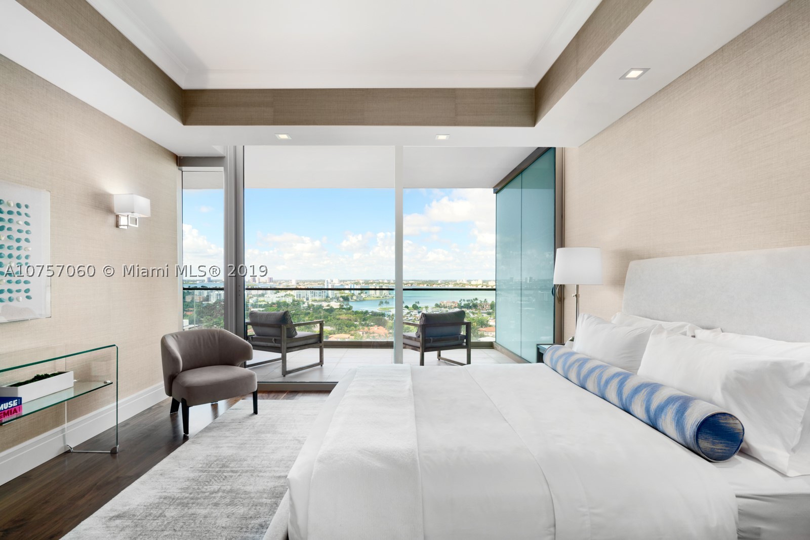 Oceana Bal Harbour’s Flagship Floorplan! This South Corner of the South Tower is designer finished with the highest caliber of materials. The oceanfront flow-through residence offers 4,185 SF of living space, 3 bedrooms, Den, Family Room, 4.5 baths and more than 1,500SF of wrap-around terrace with the coveted East to West ocean & Miami skyline views. With over $1MIL in renovation upgrades including a brand new gourmet kitchen, custom bar, an enormous Master with 2 walk-in closets and an ultra modern bath, as well as stunning millwork throughout. Oceana is the top tower in Bal Harbour offering 400 feet of beachfront property, 24-hour concierge services, poolside restaurant, tennis, spectacular spa, gym, resort style pool with cabanas and more. And the 01 line is its most desired plan.