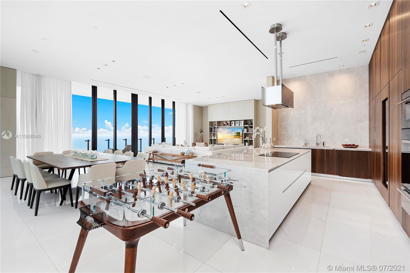 Magnificent opportunity to own your oceanfront unit in Muse with 3 beds, 3.5 baths. Come home to your private foyer, 12’ ceilings, large open kitchen, large terrace, luxury finishes such as marble & wood floors, your smart home system and astonishing views. Master Suite is equipped with a spa-like bathroom and an expansive walk-in closet. Amenities include infinity edge pool, breakfast for owners, food/beverage service, car automated parking system, sauna/steam & fitness center.