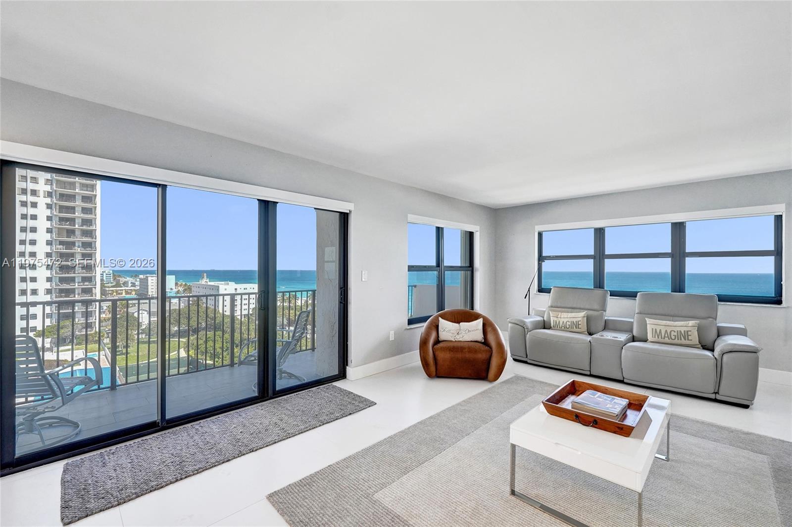DESIGNER-RENOVATED 3 BEDROOM / 3 BATH CORNER RESIDENCE ON THE 10TH FLOOR WITH JAW-DROPPING DIRECT OCEAN VIEWS FROM MULTIPLE EXPOSURES! OFFERING NEARLY 2,000 SQ FT OF ULTRA-LUXURIOUS LIVING SPACE, THIS ONE-OF-A-KIND SHOWPLACE HAS BEEN COMPLETELY REIMAGINED WITH STUNNING 48X48 WHITE MATTE TILE THROUGHOUT, A MAGAZINE-WORTHY CHEF’S KITCHEN, AND BRAND-NEW HURRICANE IMPACT WINDOWS AND DOORS. SPA-INSPIRED BATHS FEATURE TWO OVERSIZED WALK-IN SHOWERS PLUS A LUXURIOUS WALK-IN SOAKING TUB FOR THE ULTIMATE IN COMFORT AND STYLE. EVERY DETAIL HAS BEEN FLAWLESSLY CURATED — JUST BRING YOUR SUITCASE AND MOVE RIGHT IN.

LOCATED AT JUST STEPS FROM THE ICONIC HOLLYWOOD BEACH BROADWALK, ENJOY A TRUE RESORT-STYLE LIFESTYLE WITH 2 HEATED POOLS, BEACH SERVICE, CAFE, FULL FITNESS CENTER, TENNIS, PICKLEBALL, AND VIBRANT SOCIAL EVENTS. MINUTES TO FLL AIRPORT AND AVENTURA MALL. THIS IS THE KIND OF RESIDENCE THAT MAKES EVERY OTHER UNIT FEEL ORDINARY — A RARE OPPORTUNITY TO OWN ONE OF THE MOST IMPRESSIVE HOMES ON HOLLYWOOD BEACH AT AN AFFORDABLE PRICE.