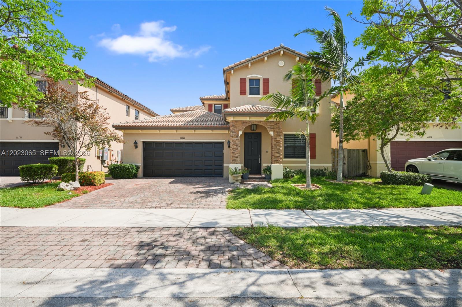 Beautiful and highly desirable 4-bedroom, 3.1-bath single-family home featuring a legal in-law suite with private entrance, a rare and exclusive model now available in the sought-after community of Silver Palm West!This exceptional property offers modern flooring throughout, spacious and light-filled living areas, and an excellent open-concept layout perfect for everyday living and entertaining.The stunning primary suite features an oversized bathroom and a large walk-in closet. Upstairs, you’ll find generously sized bedrooms and ample bathrooms designed for comfort and convenience. The open kitchen flows seamlessly into the dining, living, and expansive family room areas, creating the perfect gathering space.Step outside to a breathtaking fenced backyard ideal for entertaining, relaxing, or family gatherings. A standout feature of this home is the private in-law suite with its own separate entrance, full kitchen, dining and living area, perfect for extended family, guests, or extra space. Additional highlights include abundant natural light, double car garage, plenty of parking, and excellent overall condition.Residents enjoy resort-style amenities including a clubhouse, pool, water playground for kids, fitness center, parks, and much more. Prime location just minutes from the Turnpike,Black Point Marina, Homestead Air Reserve Base, Baptist Hospital, shopping centers, restaurants, entertainment, and only a short drive to the beach. This one-of-a-kind property is a must-see!