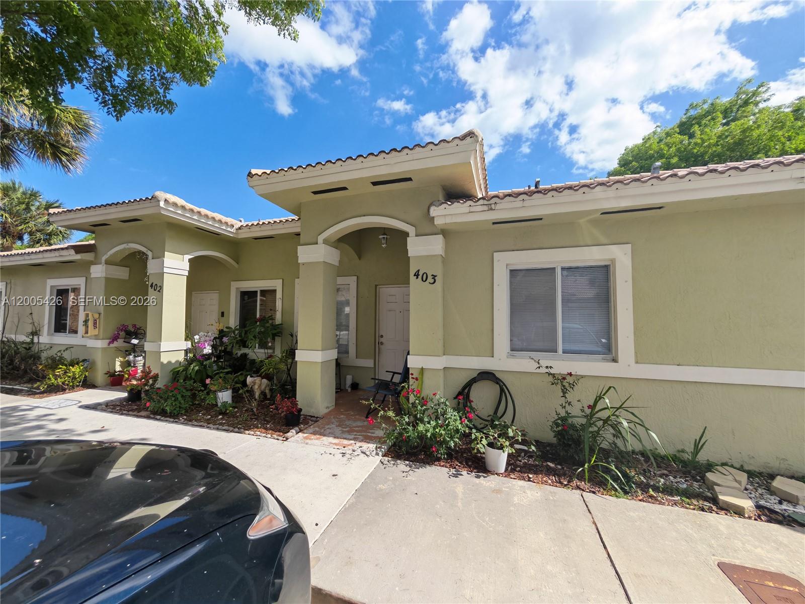 Welcome to this charming 2-bedroom, 2-bathroom villa located at 13264 Old Biscayne Dr #403 in Homestead, FL 33032. Priced at $237,500, this inviting home offers a perfect blend of comfort, convenience, and value.

Step inside to find a well-designed layout with spacious living areas, ideal for both relaxing and entertaining. The property features two generously sized bedrooms and two full bathrooms, providing both comfort and privacy.

One of the standout features of this villa is the lovely private yard—perfect for enjoying outdoor living, gardening, or hosting gatherings.

Conveniently located just minutes from Walmart, Publix, and a variety of shopping centers, you’ll have easy access to everyday essentials, dining, and entertainment.

Whether you’re a first-time homebuyer, downsizing, or looking for a smart investment opportunity, this property is a fantastic choice in a desirable Homestead location.

Don’t miss out—schedule your showing today