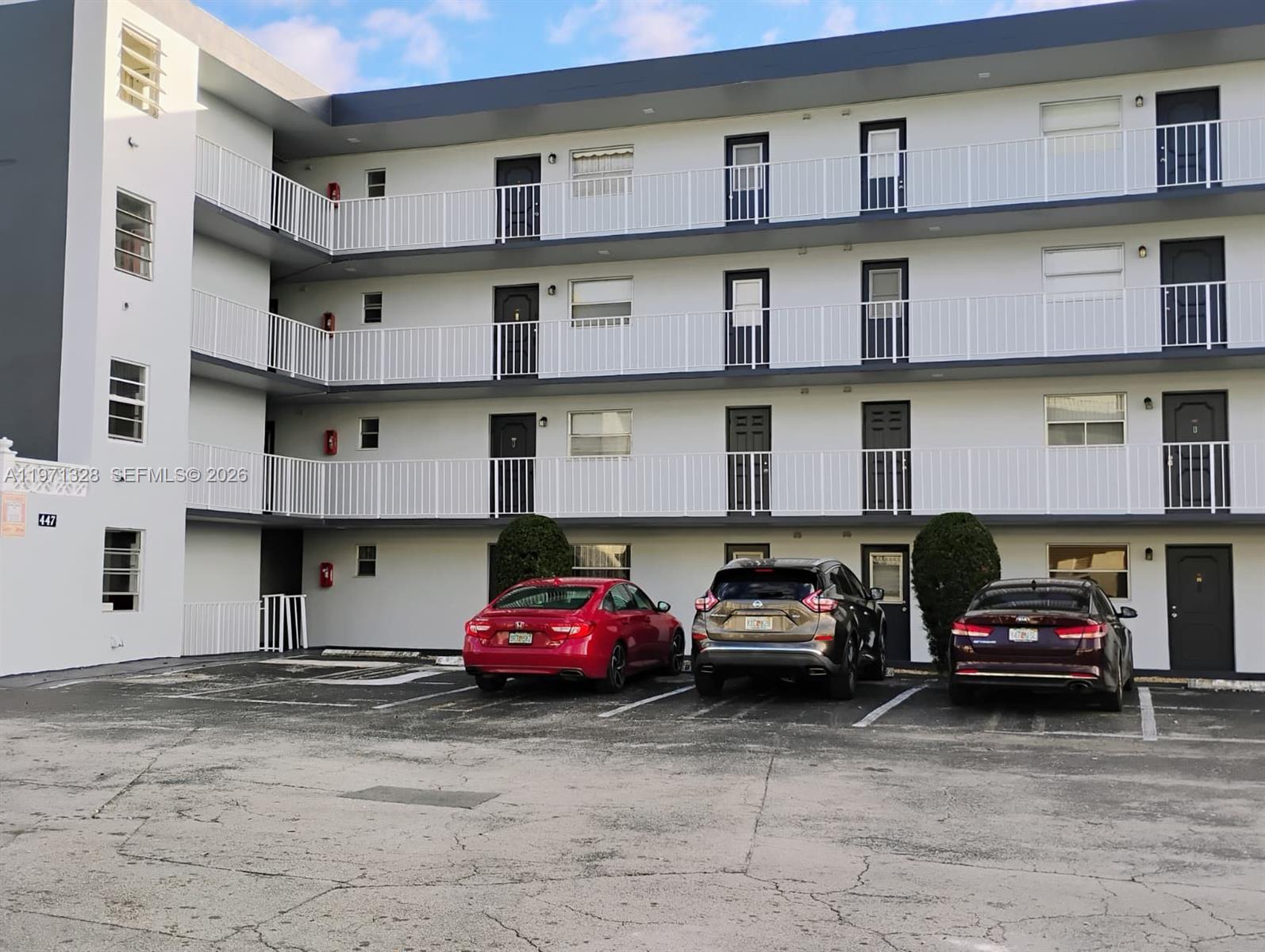 This is a investor special. Property needs some TLC. The unit is located steps away from  the elevator and laundry facility. Property is located 3 miles away from Hard Rock Stadium. 670 credit score or higher required by the HOA.