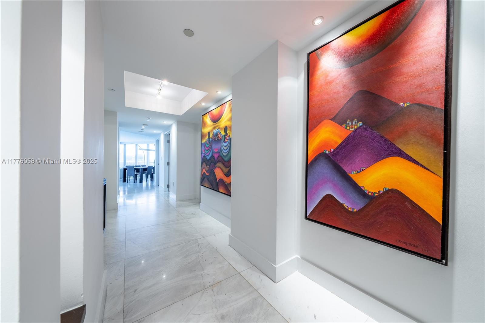 Prime living in Surfside; Marble floors, 3 bedroom 3 bath. Miele appliances, subzero Fridge.