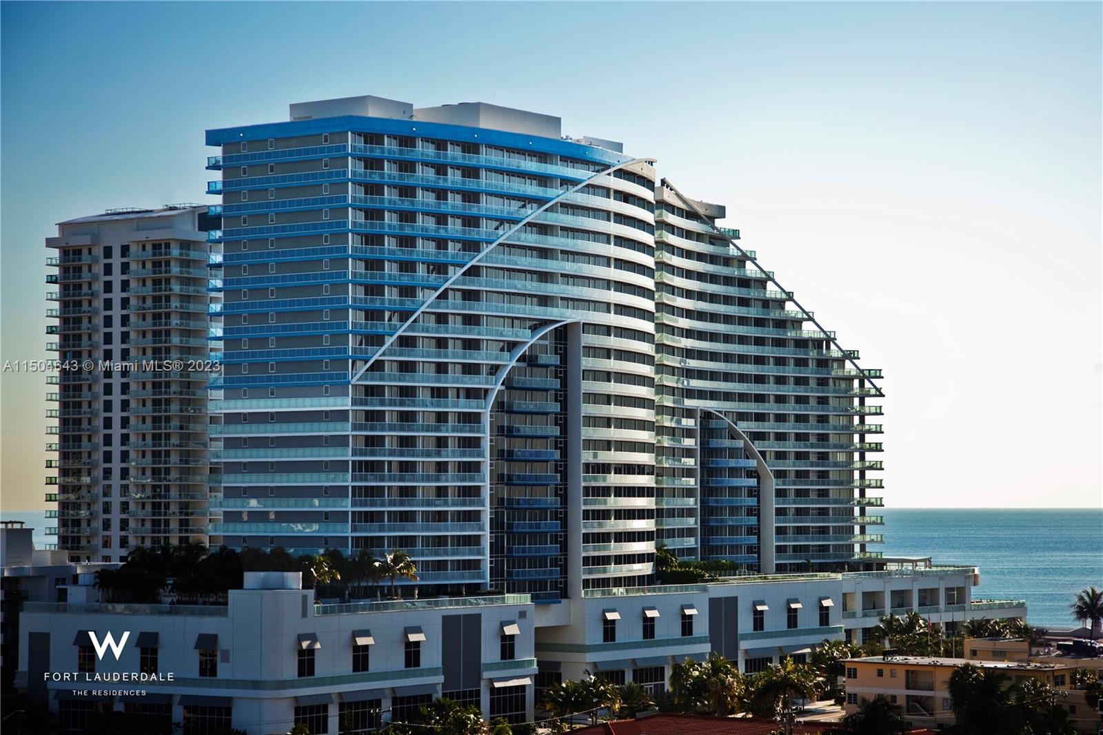 Enjoy W RESIDENCES in FORT LAUDERDALE. This 2 bedrooms unit has Ocean, Intracoastal, & City views. Spacious split floor plan. Open Kitchen and living area, Four sweeping balconies allowing panoramic sunrise & sunset views. Turn Key ready, fully equipped. Washer Dryer included, This unit can pay for it's self, rent it direct on Airbnb or place it in The W Hotel program. The HOA includes, Cable,electric,water,valet car service. Enjoy all the amenities of the W resort including a residence only private swimming pool. The W is located in the center of the Famous Fort Lauderdale Beach. Steps to the sand with private chairs and umbrellas beach side. Inside the best restaurants & bars Steak954, El Vez, the chic Living room Bar.