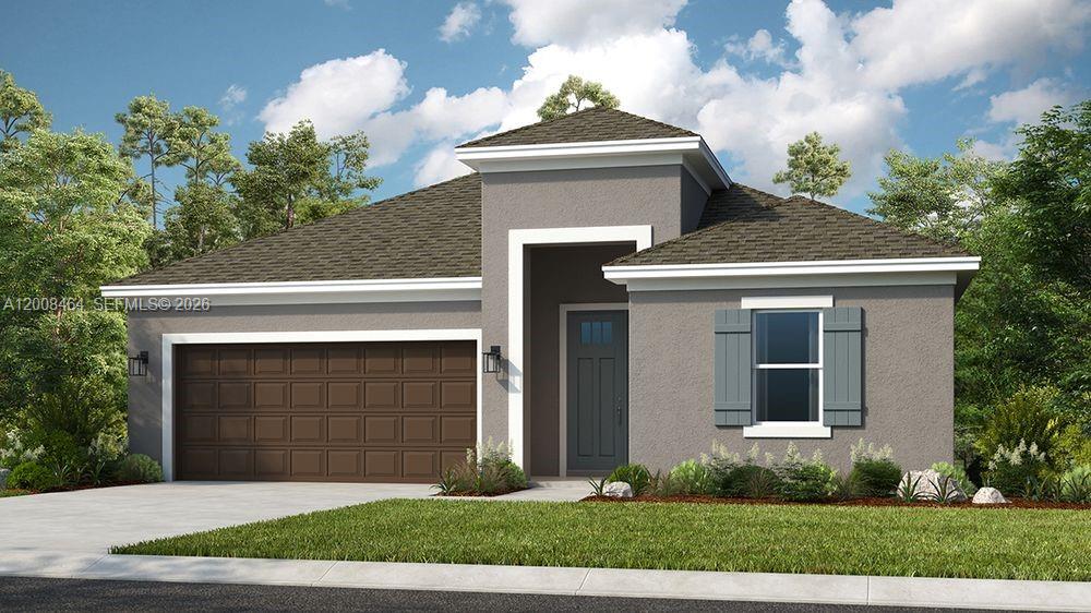 What's Special: Close to Amenities | Flex Room. New Construction - October Completion! Built by America's Most Trusted Home Builder. Welcome to the Grenada at 3594 SE Cedarstone Place in Veranda Oaks! This beautifully designed new home welcomes you through a gracious entry and into a bright, open layout that is filled with natural light. The gourmet kitchen anchors the heart of the home with a spacious island, walk-in pantry, and seamless flow into the casual dining area and great room. Just beyond the great room, the covered lanai extends your living outdoors and offers a relaxing place to enjoy fresh air. The primary suite feels private and comfortable with a generous walk-in closet and well-appointed en-suite bath. Three additional bedrooms, two full baths, and a flexible room provide space for guests, work, or hobbies. A two-car garage and thoughtful storage throughout make this home as functional as it is welcoming. Conveniently located near the Martin County line with easy access to the Florida Turnpike, you’re close to beaches, recreation, shopping, medical facilities, and Treasure Coast attractions. This gated 56-acre community features two lakes and an amenity center with a pool, cabana, dog park, playground, and covered seating. Additional Highlights Include: gourmet kitchen, shower in bathroom 3, extended tile flooring to the primary suite and closet, and impact windows throughout the whole house. Photos are for representative purposes only. MLS#A12008464
