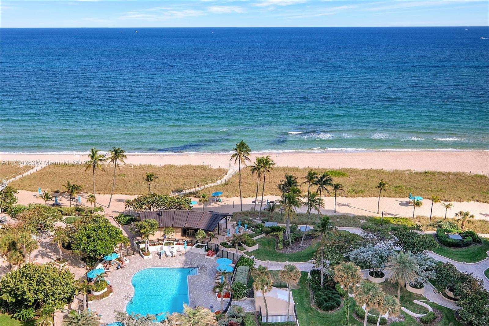 This gorgeous oceanfront apartment is located at the beautiful Sea Ranch Club located in the very desirable Lauderdale by the Sea. This spacious unit with direct ocean as well as pool views has been extensively remodeled and is in turn-key condition. The apartment also boasts expansive city views. It comes with complete impact windows and doors as well as 2 parking spaces and extra storage unit. This beachfront property has heated pool, charcoal grills and picnic tables, tennis and pickleball courts, gym, EV charging stations, pet park and a 24 hour staffed front desk.