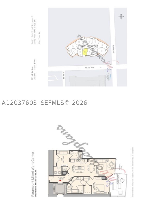 PARAMOUNT MIAMI WORLDCENT - Residential Lease