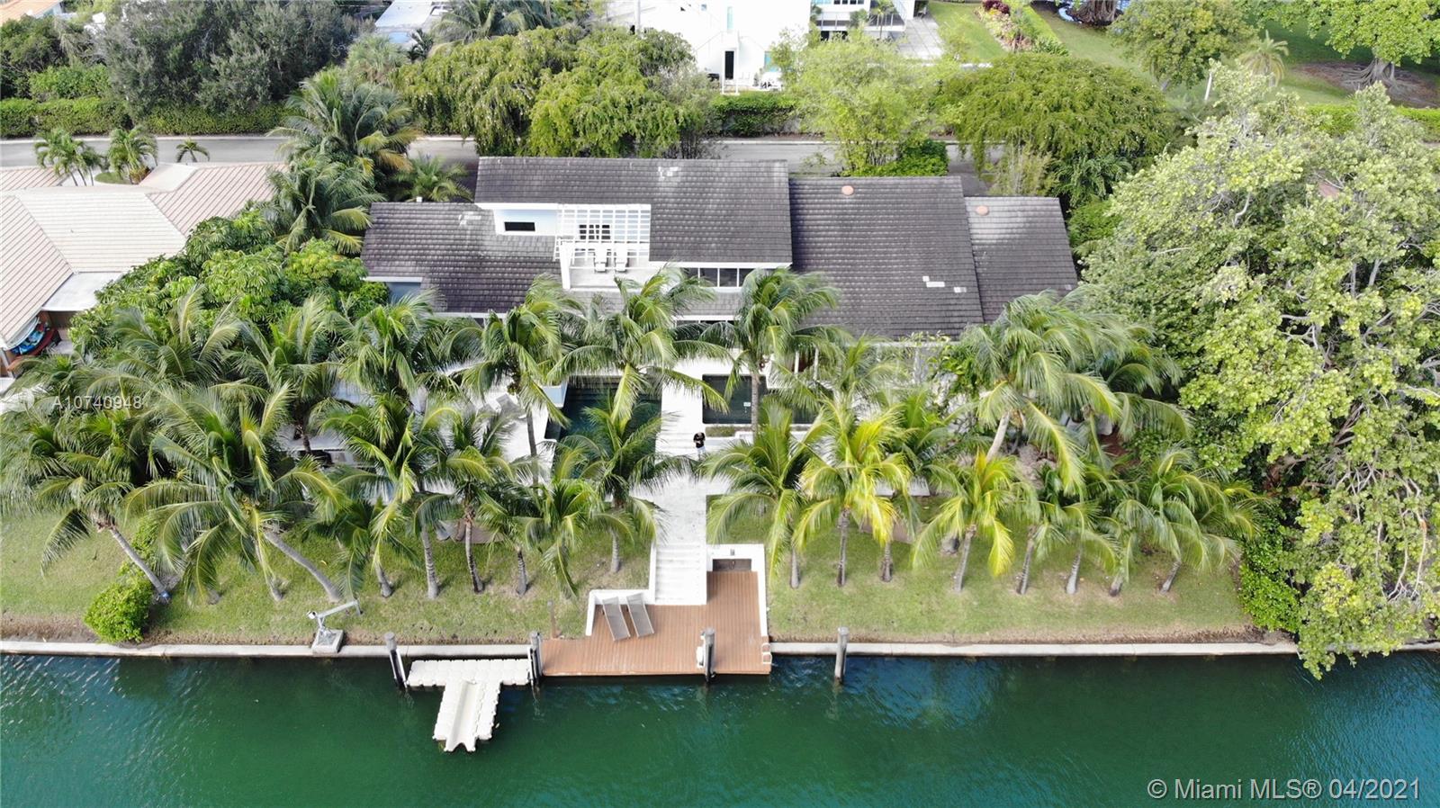 Extraordinary Waterfront modern masterpiece residence perfectly remodeled and decorated by the world-renowned interior designer and architect of 1 Hotel South Beach and Hyde Beach Debora Aguiar. This home offers 6 Bedrooms 6.5 Bathrooms 5,166 Interior sqft situated on an enormous lot with approximately 150 linear feet of water frontage with no fixed bridges. Foyer entrance offers high ceilings and spectacular water views the moment you enter the residence.The Backyard is a Zen Paradise that offers lush landscaping, gorgeous saltwater pools, full outdoor summer kitchen with a huge oversized island recently done. Surround sound and Crestron video surveillance cameras throughout the property.Centrally located in Bay Point, one of the most exclusive gated communities in Miami.