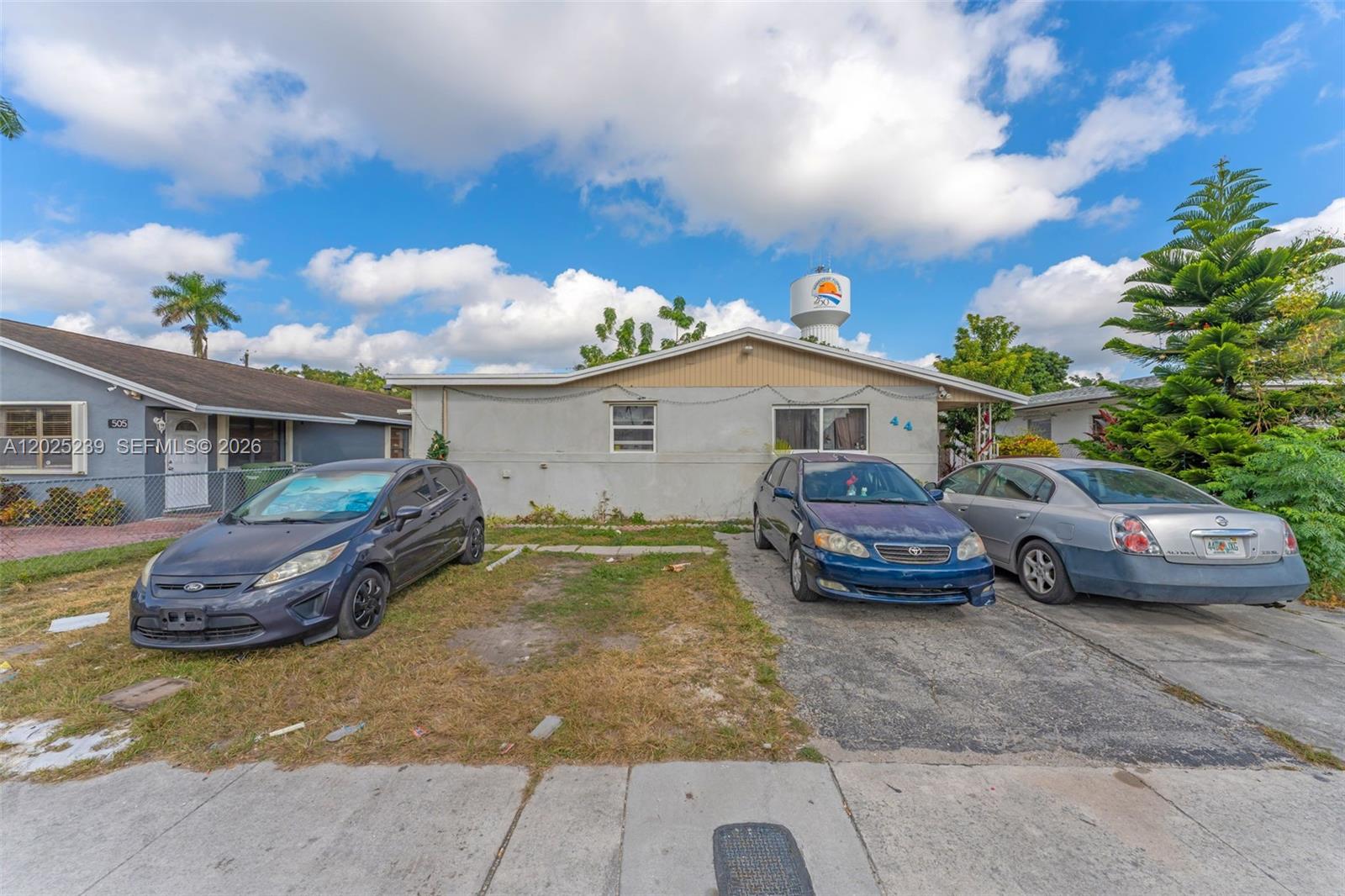 Investor opportunity not to be missed! Cash-only sale due to additions to the property. Located in the heart of Homestead, this property offers a generous amount of living space with a flexible layout to accommodate a variety of needs. The property is currently set up as four units: Unit 1 features 2 bedrooms and 1 bathroom, while Units 2–4 each offer 1 bedroom. Situated on a spacious lot and conveniently located near shopping, dining, parks, schools, and major roadways, the property provides both accessibility and a residential neighborhood feel. Buyer to assume the property as-is. Seller will make no repairs or improvements and will not be responsible for clearing any liens, open permits, or violations.