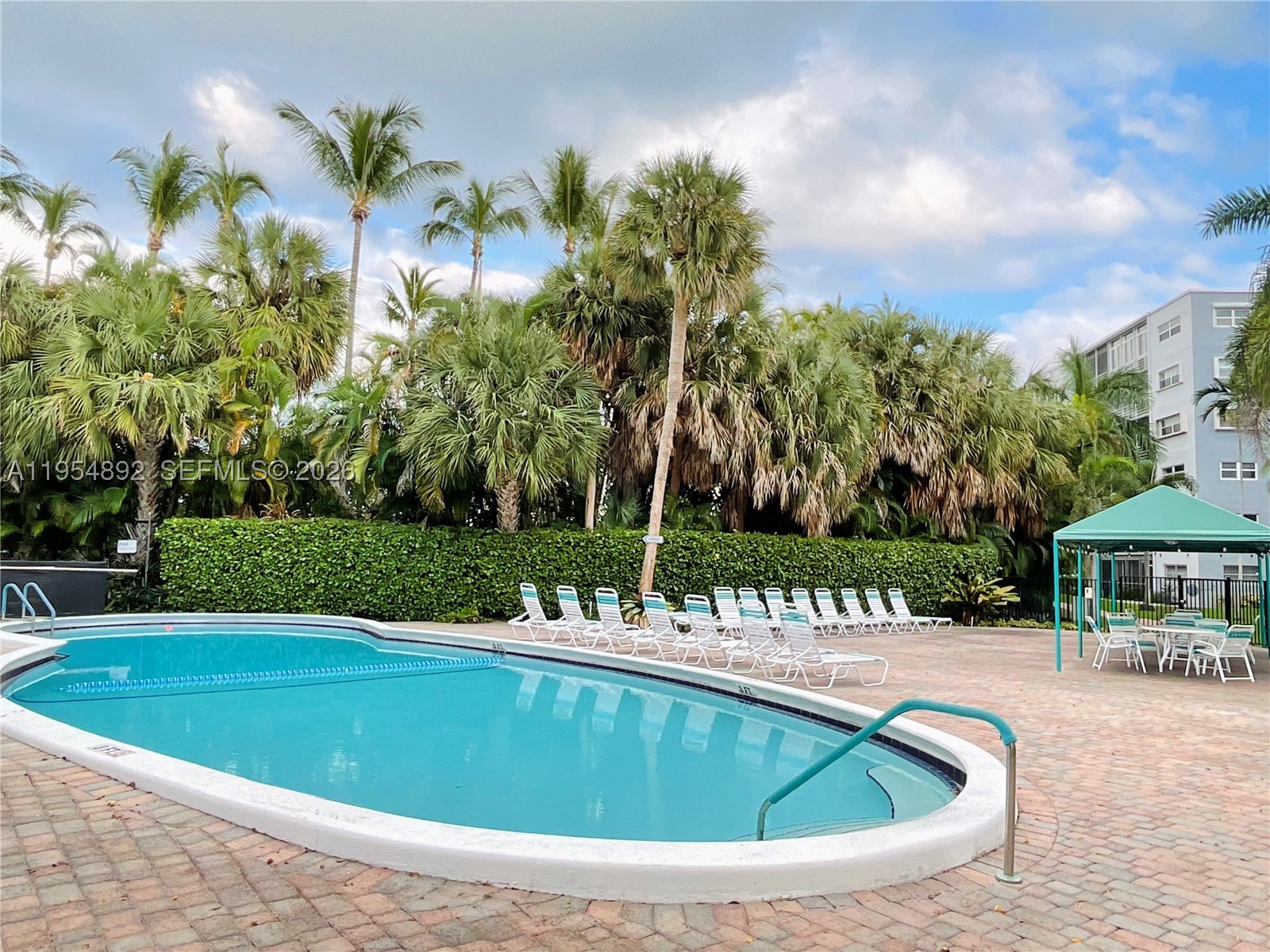 Located in a beautiful 55+ community, this two-bedroom, two-bathroom residence offers a spacious and bright interior. The primary bedroom features a private bathroom, a walk-in closet, an additional closet, and private access to the balcony. The living area includes a well-lit living room and dining space, while the kitchen has its own separate entrance.  The screened balcony offers a stunning view of the garden and pool, making it an ideal space to relax and unwind.  The building is exceptionally well maintained, featuring a newly paved parking lot, fresh exterior paint, and has successfully passed its 50-year inspection. The unit includes impact windows for added protection and is located on the second floor, accessible by both stairs and elevator.  The location is highly convenient—just minutes from the beach, with plenty of shopping, dining, and services nearby.  Maintenance is excellent and includes amenities such as a pool, gym, sauna, and clubhouse. Washers and dryers are available on every floor, and rent includes water, trash, pest control, and a covered parking space.  The property can be rented furnished or unfurnished, depending on your preference.  **Property is tenant occupied and lease expires April 2027**