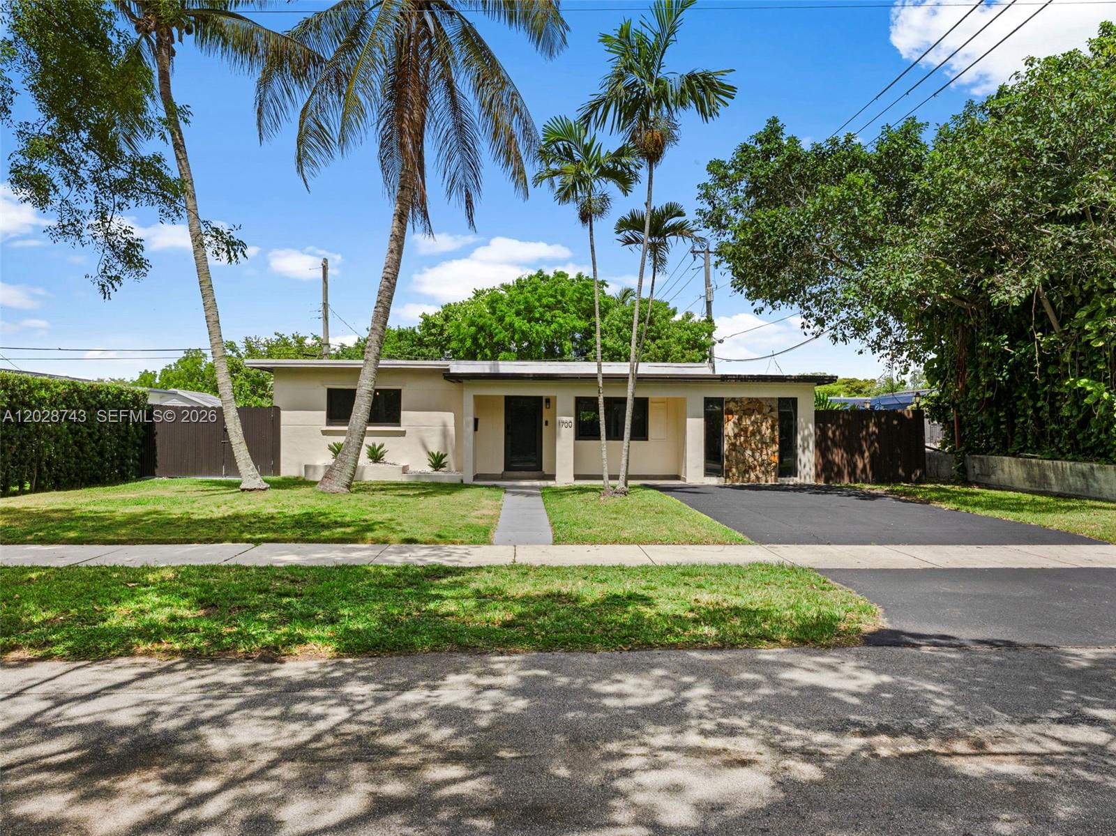 Modern beautiful and Spacious home. Perfect for a family, ready to move in. Freshly Painted, New Kitchen with Sun roof for natural light. Stainless steel appliances. Primary area has new floors. Master feature duel sinks and plenty of closet space. Wonderful backyard for Family fun. 3/2 on deed, really a 4/2(Landlord stated).Fantastic location in an excellent, quiet neighborhood, centrally next to all restaurants, Shopping centers, and close to AD Barnes Park. A Must See!!!