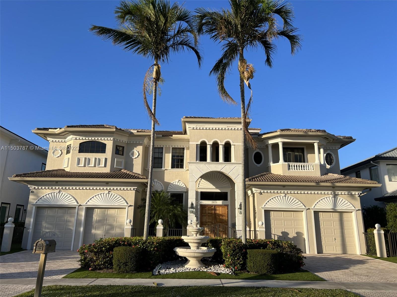 SPECTACULAR HOME W/ 80' DOCK & NO FIXED BRIDGES. 6 BEDS & 6 BATHS & 4 CAR GARAGE! HEATED POOL W/SPA. MARBLE FLOORS, CUSTOM PAINT & EXQUISITE FINISHES W/ UPGRADES THROUGHOUT. HUGE OPEN KITCHEN W/MAPLE CABINETS, GRANITE TOPS & STAINLESS. DES IGNER FIREPLACE IN FORMAL LIVING ROOM. DELUXE MASTER BATH W/ MARBLE & SPA.THIS HOME FEATURES: PLANTATION SHUTTERS, IN HOME CAMERAS, WINDOW TREATMENTS, BUILT IN BUFFET & ENTERTAINMENT CENTER, CUSTOM CLOSETS, OUTDOOR GRILL. 6TH BEDROOM IS OFFICE. PLEASE CALL LA