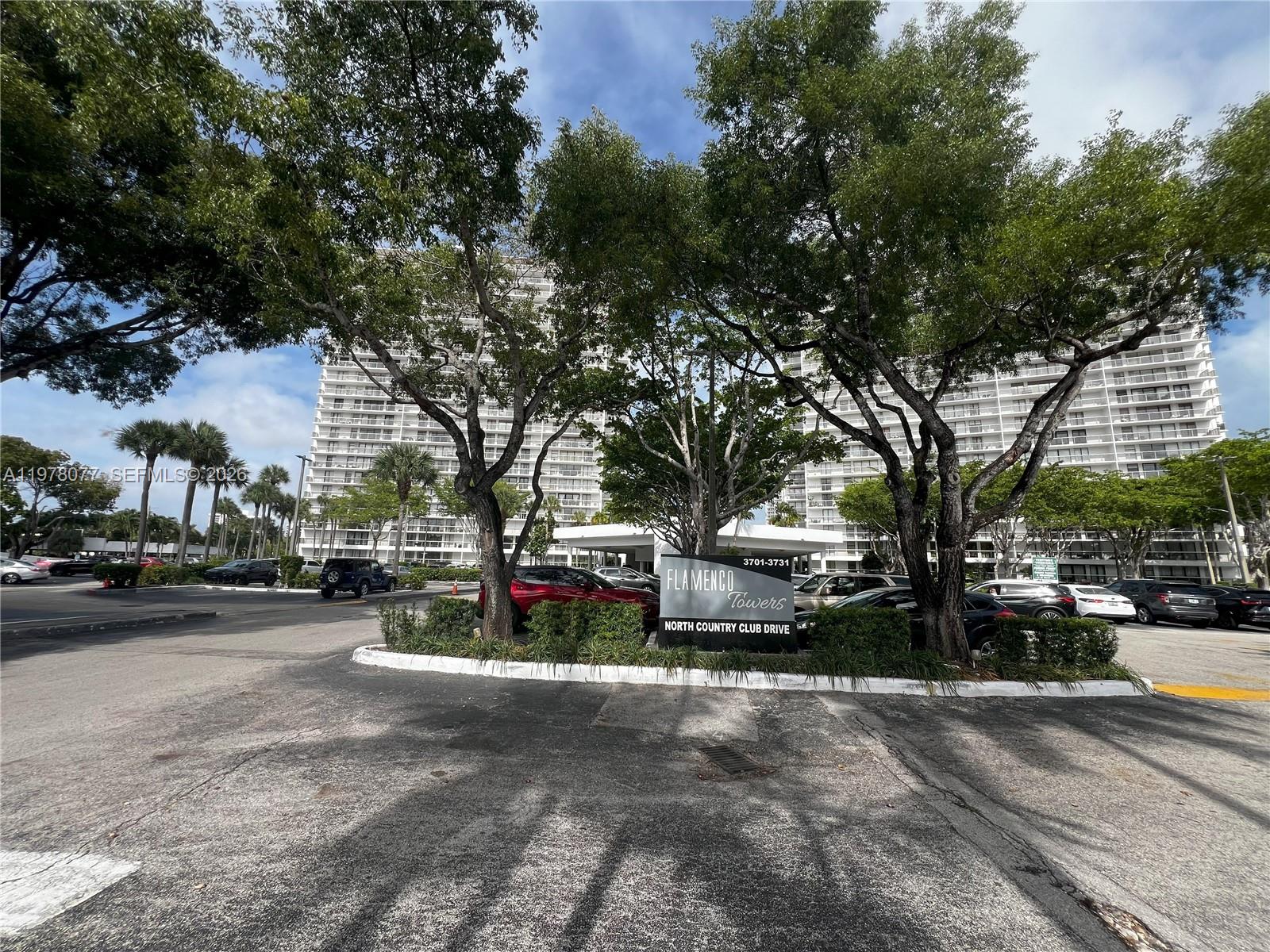 Beautifully maintained 2 bed/2 bath residence in the desirable Flamenco Towers on Country Club Drive. This spacious unit offers a bright living area, large windows, and a private balcony overlooking the intercoast canal. The unit features a welcoming foyer, an open living/dining layout, a well kept kitchen, generous bedrooms, ample closets, and spacious bathrooms. The building provides excellent amenities including a resort style pool, modern fitness center, party room, library, lobby with 24 hour security, and beautifully maintained common areas. Located on the Aventura Circle walking path and steps from Turnberry Golf Course, the property is minutes from Aventura Mall, Publix, Whole Foods, restaurants, parks, and the Brightline Aventura Station a fantastic opportunity to own in one of Aventura’s most convenient and established communities