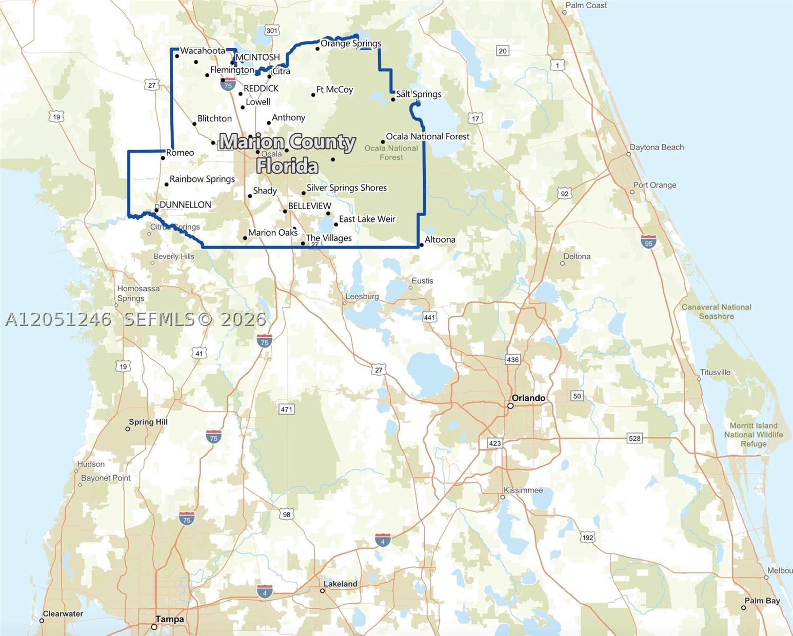 OCALA WATERWAY ESTATES - Land