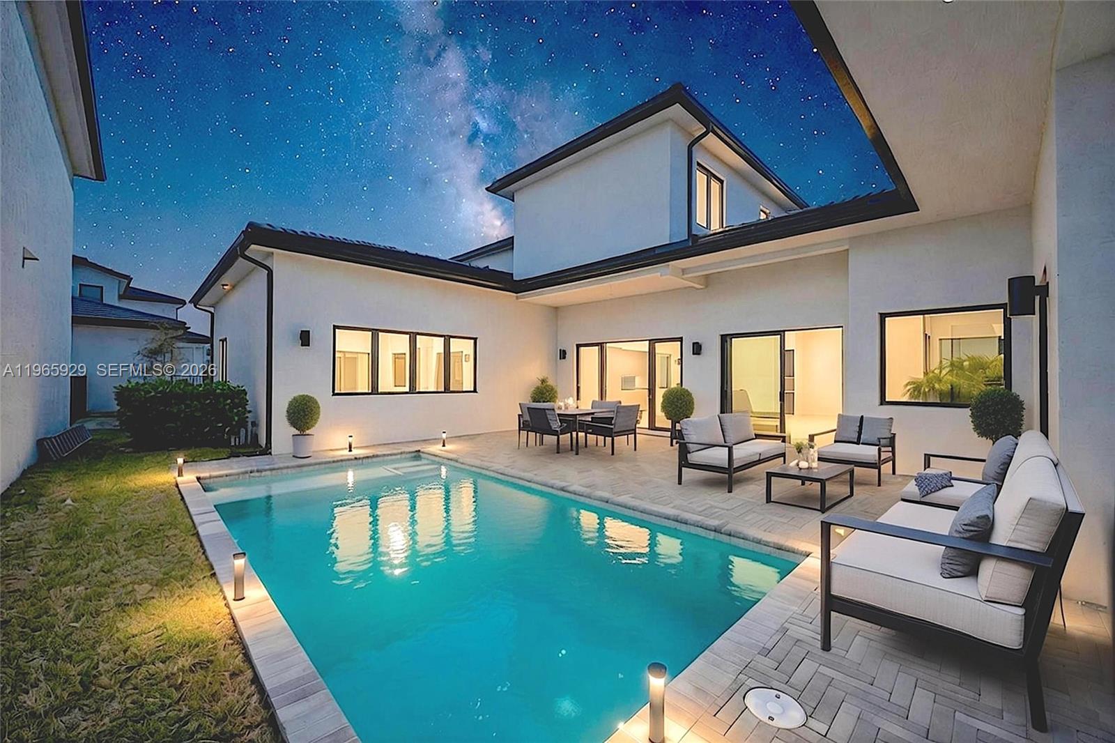 By Far The Best Deal! In The Preserve of Emerald Hills Phase II  a brand-new, move in  spectacular residence, Never lived in! designed for modern luxury living. This stunning 5-bedroom, 5 full bathroom, plus 1 half bath home offers exceptional craftsmanship and comes with a 10-year structural warranty for complete peace of mind.
Built with high-impact windows and sliding glass doors, the home is filled with natural light and soaring vaulted ceilings. The ultra–high-end gourmet kitchen is a chef’s dream, featuring imported Italian cabinetry, quartz countertops, two sinks, two dishwashers, stainless steel 30” double ovens, and a 36” gas cooktop.
Step outside to your private courtyard pool — perfect for entertaining or relaxing in total privacy.
Located in a 24-hour guard-gated community, residents enjoy resort-style amenities including a grand clubhouse with party room, children’s playroom, 70-foot heated pool, fully equipped gym, tot lot splash pool, and more.
Luxury, security, and sophistication — all in one extraordinary new construction home ready for immediate move in. Situated within walking distance to many many houses of worship. Serious,  and Well Qualified Buyers  only please. Absolutely No Saturdays Showings.