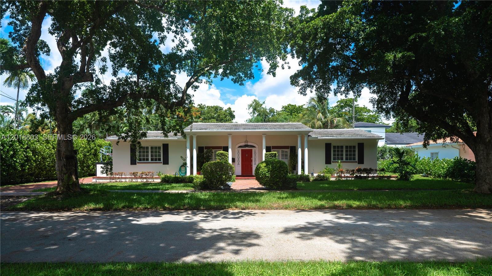 Elegant and Classic, yet tastefully renovated colonial home with plenty of living area at The Riviera Section in Coral Gables. Centrally located near the best areas of South Miami and Coconut Grove. Highly Rated Schools, exclusive shopping, fine dining and the best services nearby, with quick access to some of South Florida's best Hospitals. This gorgeous home has inviting outdoor terraces, pool, jacuzzi, garage for up to 2 vehicles. Spanish porcelain and Natural Wood floors, hurricane windows and a custom contemporary kitchen.