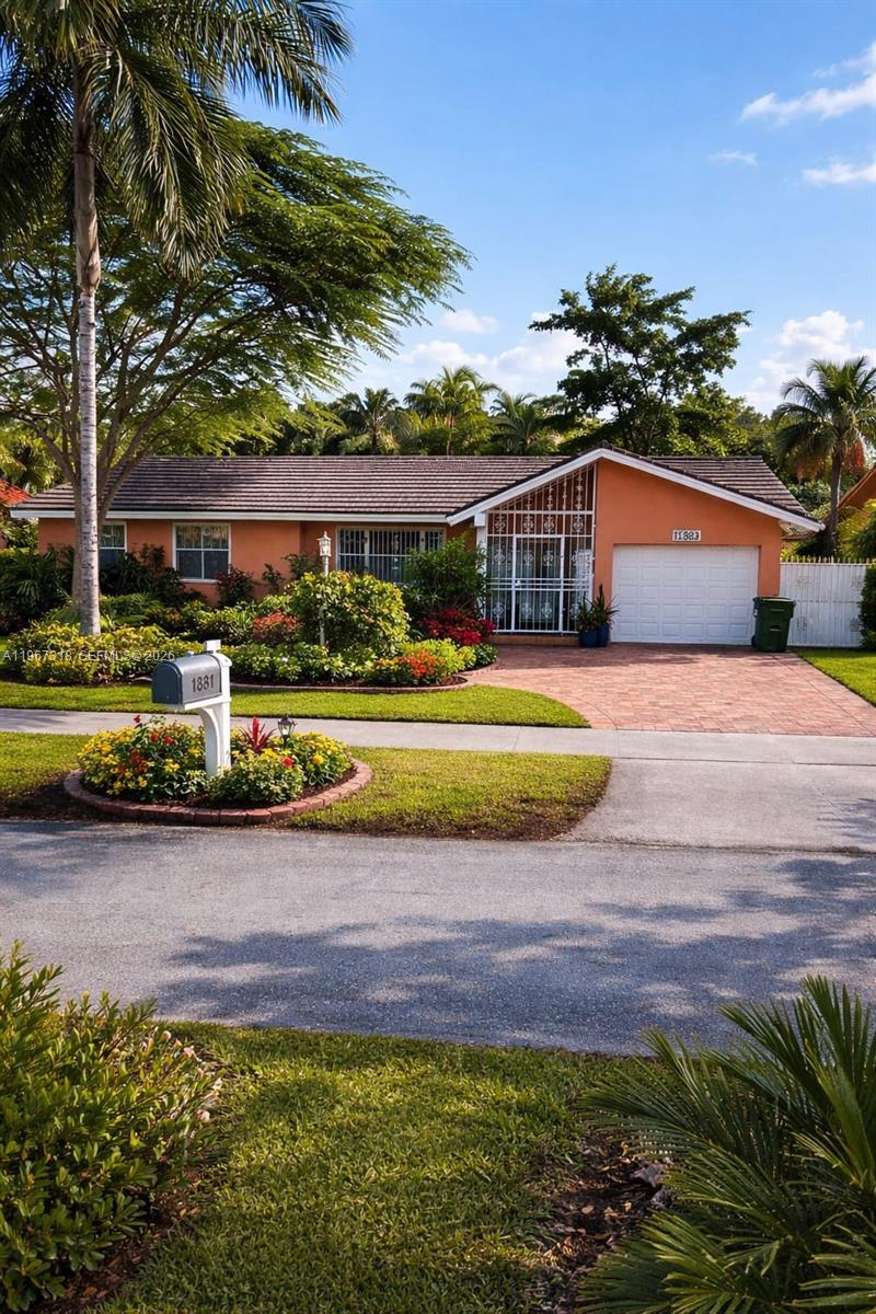 Perfectly situated near Belen Jesuit Preparatory School and Conchita Espinosa Academy, this standout 4-bedroom, 2-bath residence offers space, versatility, and value. In addition to the spacious bedrooms, enjoy a private office and den—ideal for a mother-in-law suite, guest quarters, or flexible living. Bright, open living and dining areas flow into an eat-in kitchen, all complemented by tile floors, abundant natural light, a walk-in primary closet, newer central A/C, and a 2017 roof. The inviting Florida Room with cozy faux fireplace adds charm, while the lush backyard oasis showcases a sparkling pool—perfect for relaxing or entertaining. Located in a quiet yet convenient neighborhood near major roads and shopping, this home truly has it all!