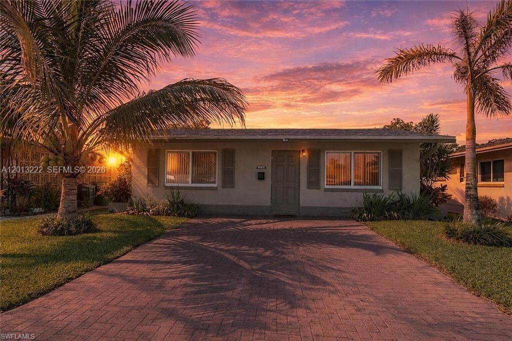 Welcome to the desirable Mainlands of Tamarac, a 55+ community offering low HOA fees and great amenities 
including a clubhouse and pool. This charming 2-bedroom, 1-bath single-story home has been thoughtfully updated and well maintained, 
featuring a newer roof (approx. 4.5 years), A/C and water heater (both approx. 4 years old), and a pavered driveway for added curb appeal.
Step inside to a bright and inviting tiled living area, perfect for relaxing or entertaining. The updated eat-in kitchen boasts modern finishes 
including a subway tile backsplash, stainless steel appliances, and a convenient breakfast island. Just beyond, a spacious sunroom offers the 
perfect spot to unwind and enjoy Florida living year-round.
Both bedrooms include ceiling fans and ample closet space, while the updated bathroom features a Corian vanity, new toilet, and a tub with 
sliding glass doors. Out back, enjoy a private paver patio and lush green space, along with a convenient storage area behind the home.
Ideally located near parks, golf, shopping, dining, and with easy access to Florida’ s Turnpike, this home offers both comfort and convenience in 
a vibrant community.