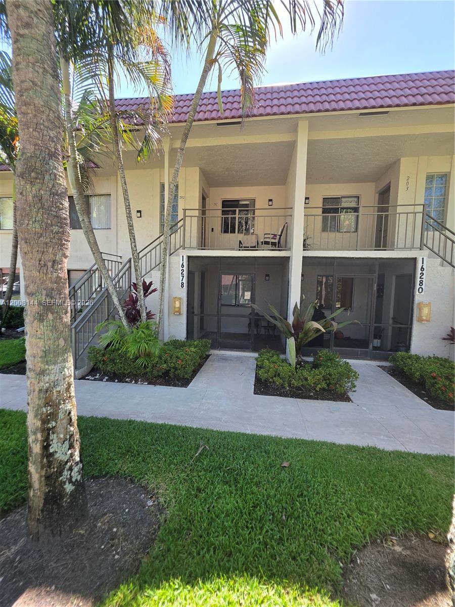 Charming 2-Bedroom, 2-Bathroom Apartment for Sale in Weston, FL. This spacious and well-maintained apartment is perfect for those seeking comfort, style, and convenience. Features: 2 Bedrooms, 2 Full Bathrooms Bright, open living space Fully equipped kitchen with modern appliances Ample closet space in both bedrooms Private balcony/patio with scenic views in unit washer/dryer Central A/C and heating 1 Assigned parking space, Community Amenities: Pool and spa Fitness center Close proximity to the best schools, parks, shopping centers, and dining options Easy access to major highways. (I-75, 595, Sawgrass expressway) This property is located in one of Weston’s most desirable neighborhoods. renting only after 18 months of purchased.  Tenant occupied, same tenant for over 11 year ( ideal for investors).