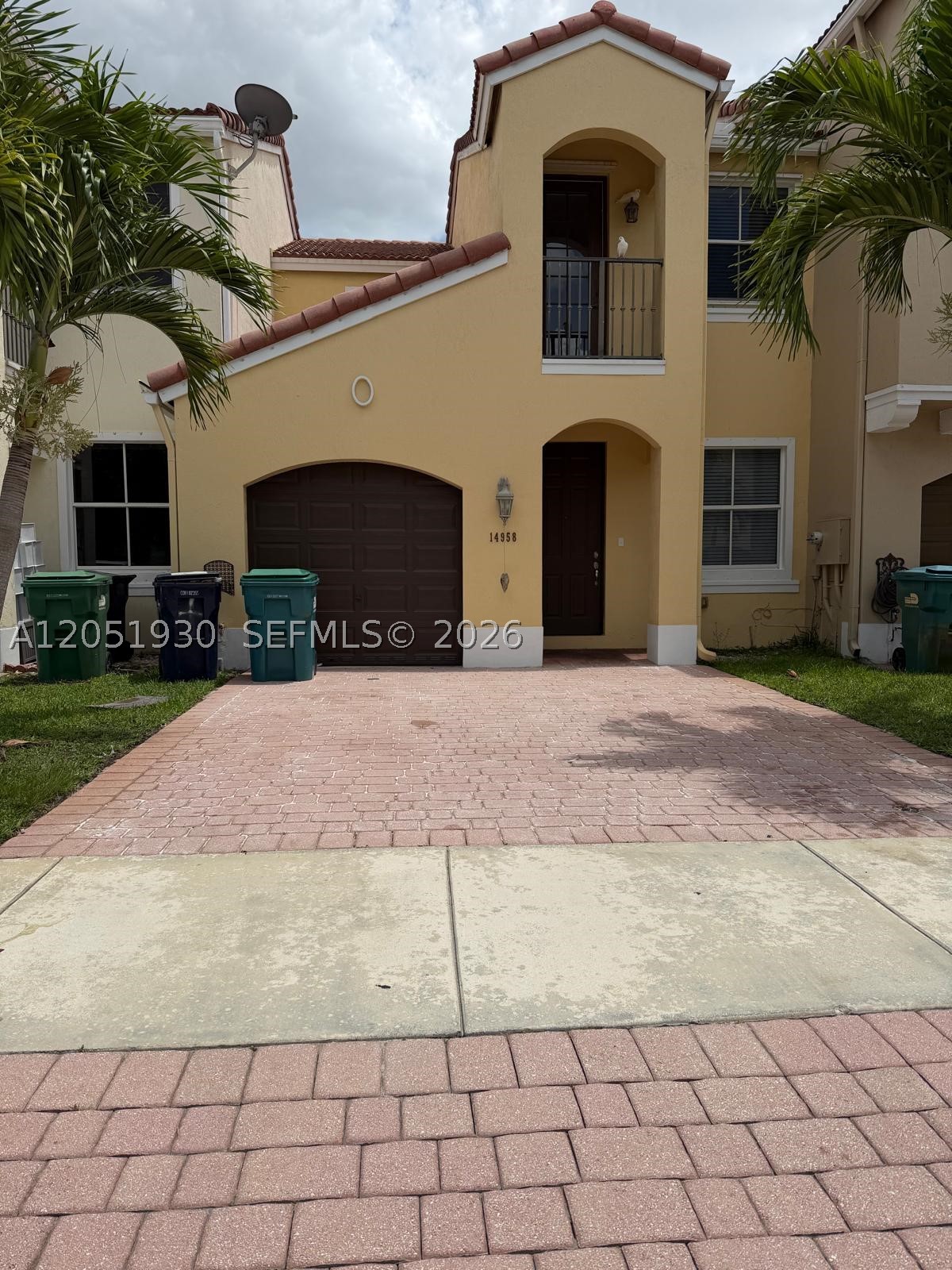 Updated 3BD/3BAtownhome in desiderable West Kendall featuring brand-NEW luxury vinyl flooring throughout and fresh interior paint. ONE BEDROOM and FULL BATHROOM on the first floor. Include one garage parking space plus three additional drive way spaces + guest parking. Large and Open kitchen with granite counter top. Spacious laundry room on the second floor. Private patio. Great Location! Move-in ready and easy to show.Close to shopping, schools and major roads.