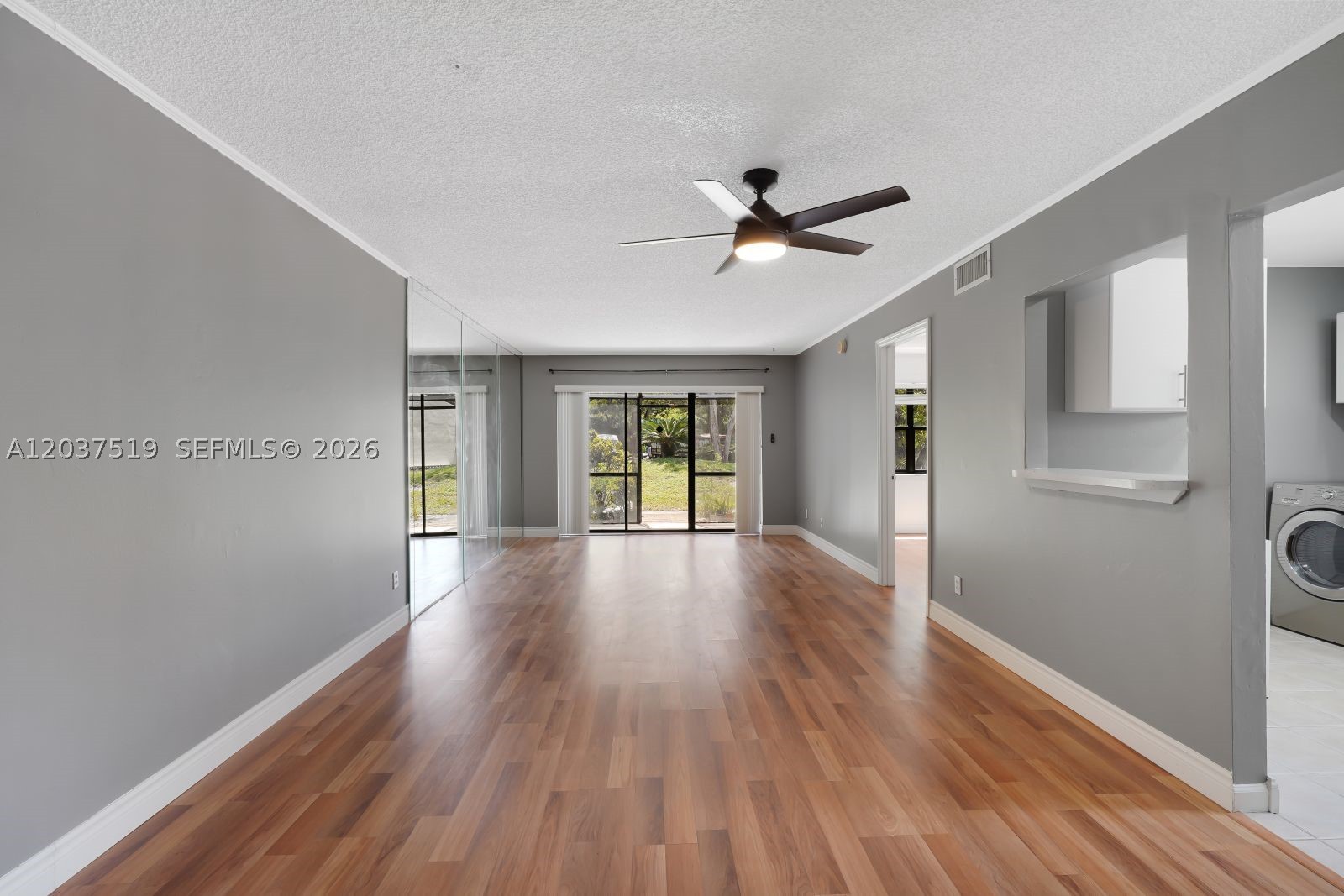 Welcome to this beautifully maintained corner-unit 2-bedroom, 1.5-bath condo in the heart of Plantation! Enjoy abundant natural light and peaceful views from the screened-in patio overlooking the pool and park-like green space. The spacious kitchen features stainless steel appliances and a window with a direct view of the pool, creating a bright and inviting atmosphere. The oversized primary bedroom offers a huge walk-in closet, providing plenty of storage space. This well-managed community features fully funded reserves with no current assessments, offering added peace of mind for homeowners. Major updates include a newer A/C system and water heater, both less than 3 years old. Residents enjoy resort-style amenities, including a community pool, perfect for relaxing year-round. Conveniently located near Plantation Walk, Broward Mall, restaurants, shopping, parks, golf courses, and major highways including I-595, Florida's Turnpike, and I-75, making commuting throughout South Florida a breeze. Close to Nova Southeastern University, Broward College, and numerous entertainment options.Don't miss this opportunity to own a spacious corner unit in one of Plantation's most desirable and centrally located communities!