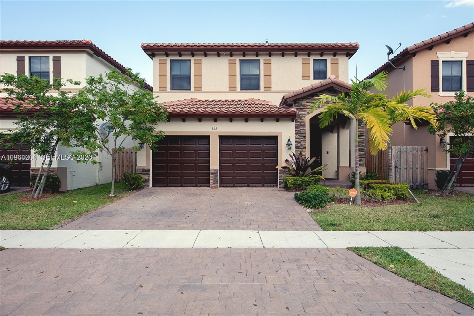 PRICE WAS REDUCED FOR A QUICK SALE... HOME IS IN EXCELLENT CONDITION JUST WAITING FOR THE PERFECT FAMILY. Modern 5-Bedroom Home in Gated Barbados at Oasis; Built in 2018 and Priced to Move. Featuring over 2,500 sq ft of living space, this spacious layout offers a modern kitchen with upgraded stainless steel appliances, tile flooring throughout the main level, and abundant natural light.
Located in a gated community with a low $95/month HOA and access to resort-style amenities including a clubhouse, fitness center, pool, and entertainment area.
Conveniently situated near Baptist Hospital, Publix, shopping centers, and with easy access to the Florida Turnpike. Just minutes from Homestead Air Reserve Base, making it an excellent opportunity for military and VA buyers, and close to Homestead-Miami Speedway, one of South Florida’s premier entertainment destinations.
A rare opportunity to own one of the best-value 5-bedroom homes in the community.