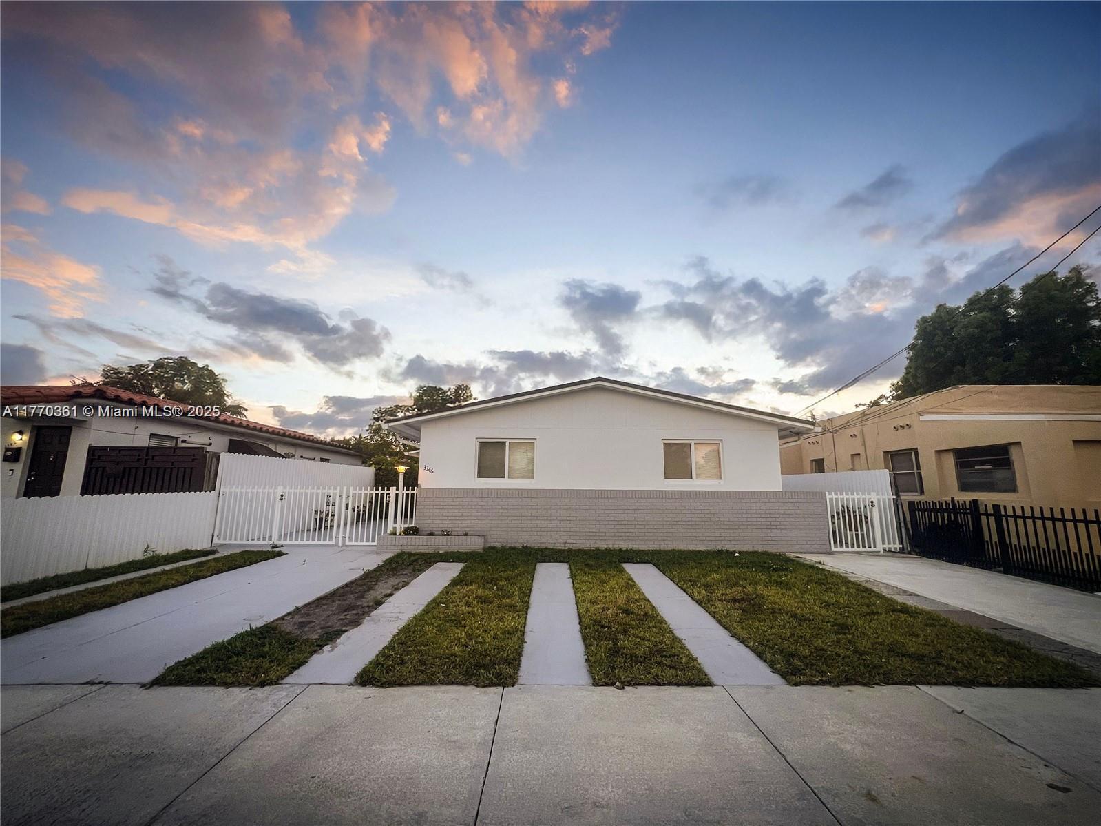 DISCOVER THIS BEAUTIFULLY RENOVATED HOME IN THE HEART OF MIAMI.  FEATURING TWO BEDROOMS AND ONE BATHROOM. THIS OPEN CONCEPT LIVING AREA FEATURES UPDATED FINISHES, WHILE THE WELL-APPOINTED KITCHEN BOASTS CLEAN LINES AND APPLICANCES. CONVENIENTLY LOCATED NEAR ALL MAJOR ROAD WAYS AND SHOPPING AREAS. DON'T MISS OUT ON THE OPPORTUNITY OF A LIFETIME AND ENJOY MIAMI LIVING TODAY.