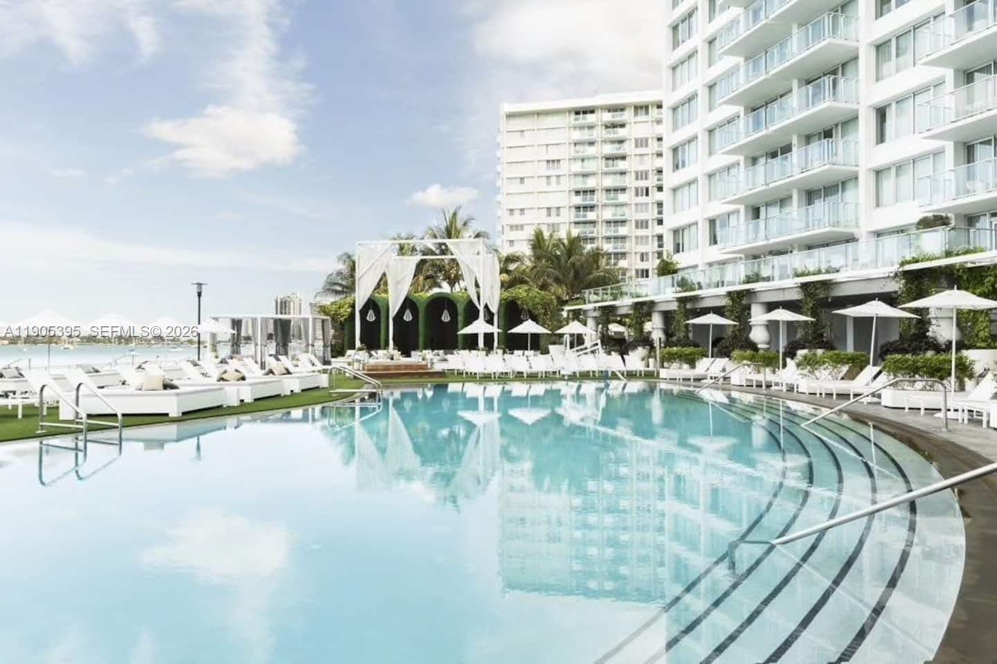PRICED TO SELL, BEST DEAL AT LUXURY 1100 WEST AVENUE, BISCAYNE BAY FRONT RESORT STYLE LIVING. STUNNING OVERSIZED ONE BEDROOM UNIT AND ONE AND HALF BATH. GREAT CITY AND OCEAN VIEWS, FULLY COZY FURNISHED. NOT IN THE HOTEL PROGRAM, GREAT RENTAL INCOME POTENTIAL. CURRENTLY RENTED WITH 3RD PARTY AUTHORIZED RENTAL AGENCY. THIS IS THE LARGEST ONE-BEDROOM AT 898 SQFT LARGER THAN THE TAXROLL. EASY TO SHOW, CALL LISTING AGENT.