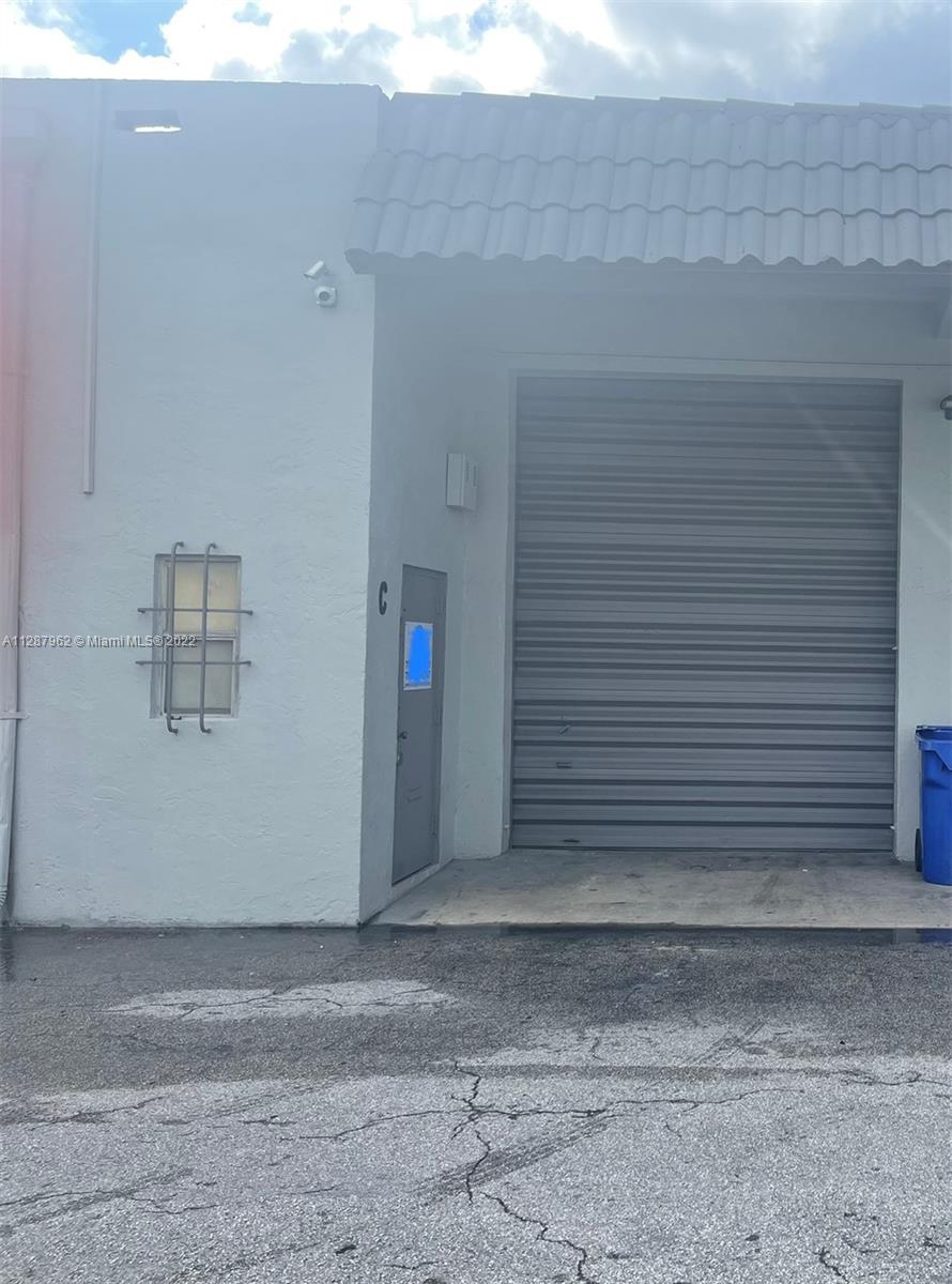 LOCATION, LOCATION!! Available two unit for sale warehouse with 1,037 SF each unit , association its only $185.00 per month witch includes insurance, water and garbage, sits a block away from Palmetto expressway, of I-75 and mayor Highways.Great buy for a owner users or investment.