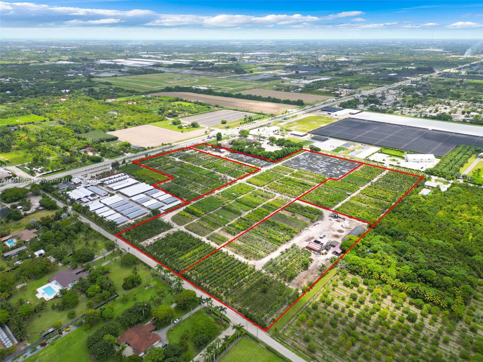 KROME AVE 27.61 ACRE LAND - Land