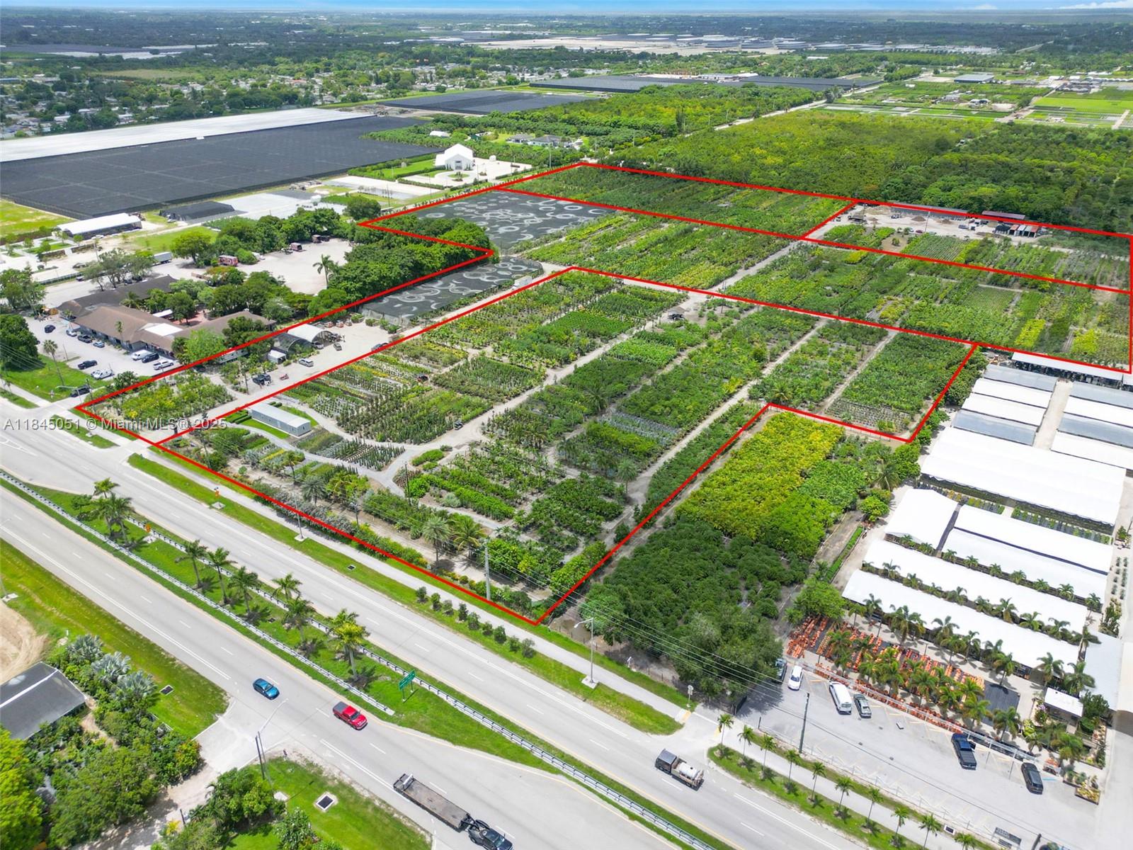 KROME AVE 27.61 ACRE LAND - Land