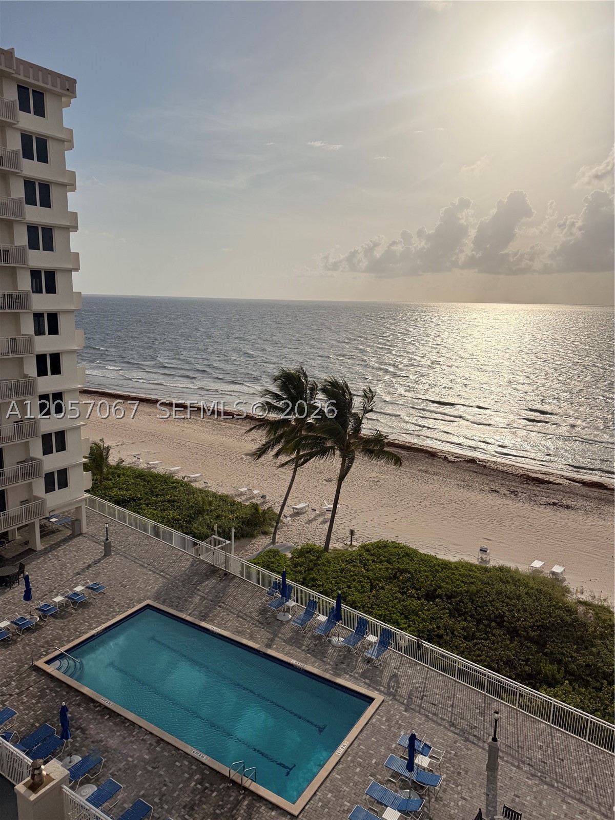 Spectacular oceanfront getaway with breathtaking direct ocean, beach, Intracoastal, and pool views from every room! Fully-Furnished 2BR/2BA bright and sunny Unit 608 features a spacious split floor plan, king bed, queen bed, recliner sofa, 3 TVs, remodeled bathrooms, walk-in closet, and a fully equipped kitchen with appliances and utensils. Laundry facilities conveniently located on every floor. Enjoy resort-style amenities including 2 heated pools, fitness center, 3 private beach access points, BBQ/grill areas, library, billiards room, assigned garage parking, guest parking, elevators, and 24/7 gated security. Available for immediate occupancy starting August 1, 2026. 

Seasonal rental (3 months+) offered at $6,500/month. Annual lease is available for $5,500/month, fully furnished with water, cable, Wi-Fi, and assigned parking - all included (Tenant pays electric bill only). 
Flexible lease terms from 3 to 12 months, rental rate may vary based on term and season.
Easy & Fast application! Must qualify with minimum 690 credit score.

Vacant. Very Easy to show. Contact L.A. Anastasia for availability and details!