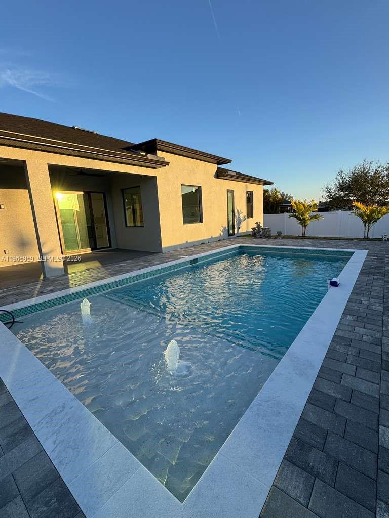 Brand-new construction in Cape Coral! This beautifully designed home offers modern finishes, an open-concept layout, and abundant natural light throughout. Featuring spacious living areas, a contemporary kitchen with sleek cabinetry and quality appliances, generously sized bedrooms, and elegant bathrooms.

Built with today’s lifestyle in mind, this home combines comfort, style, and functionality. Perfect for homeowners or investors looking for a move-in-ready opportunity in one of Southwest Florida’s fastest-growing areas.

Enjoy peace of mind with new construction and no previous occupancy. A fantastic opportunity to own a brand-new home in Cape Coral!