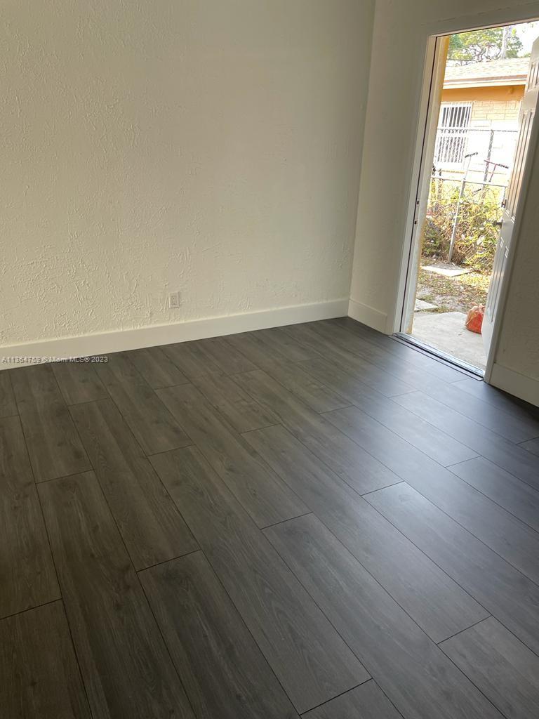 Location! Location! Beautiful 2/1, centrally located, features white kitchen cabinets and gray vinyl flooring throughout. Minutes to parks, restaurants and shopping. Easy to show! Location is spot on, 10mins away from Downtown Ft. Lauderdale. There are NO laundry facilites on-site. Water is included. First and Two Securites for move in. NO PETS ALLOWED.