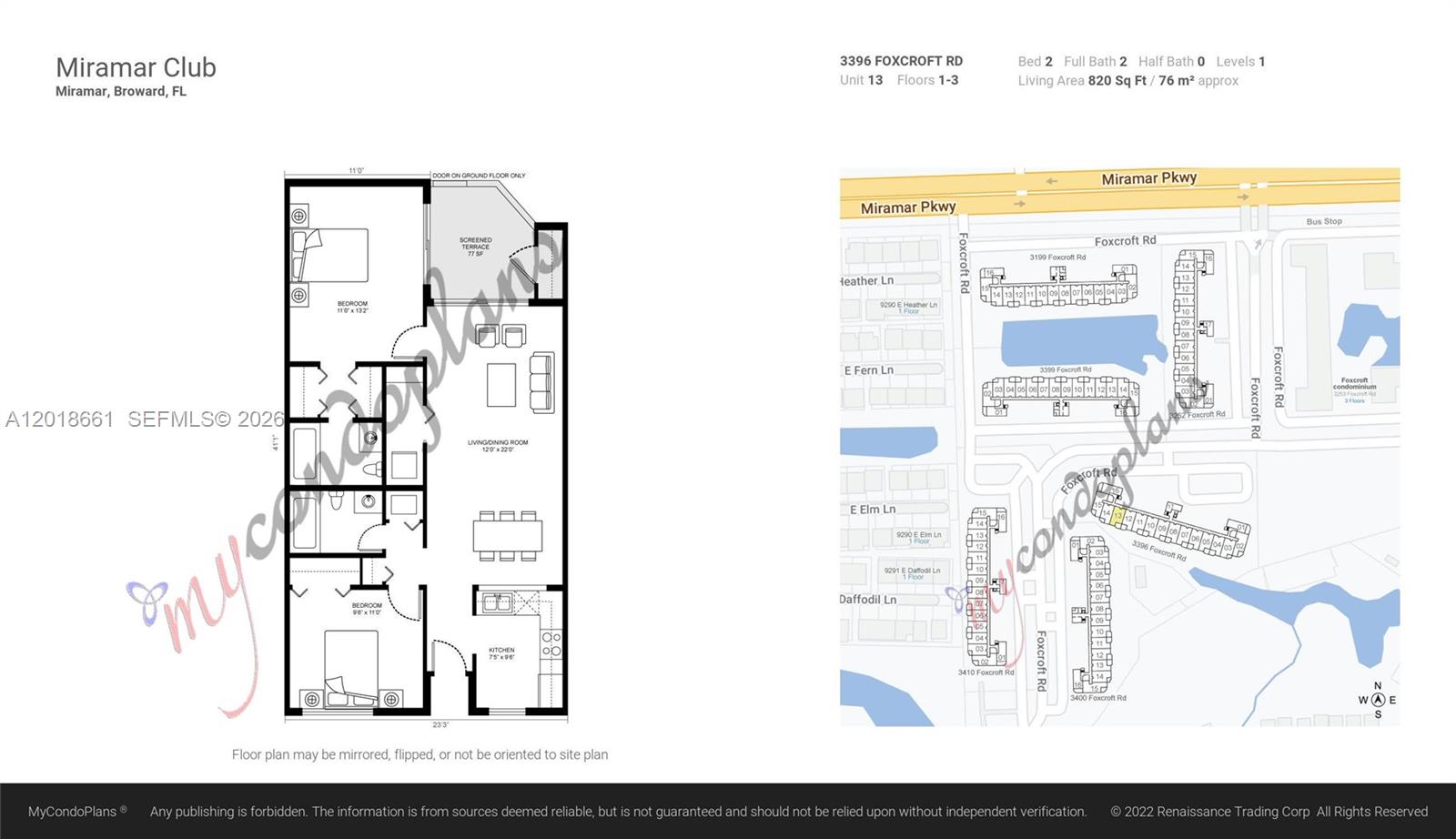 MIRAMAR CLUB CONDOMINIUM - Residential