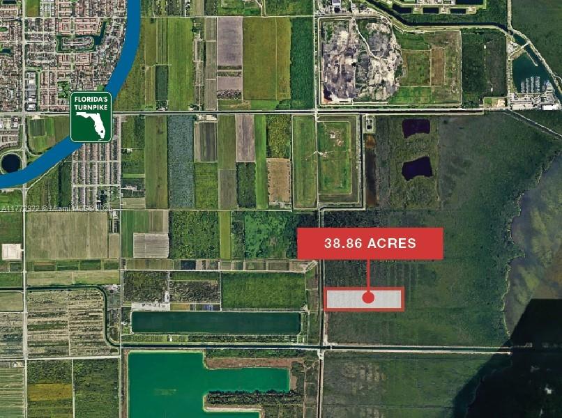 OUTSIDE THE URBAN DEVELOPMENT BOUNDARY
Property Features

• Potential mitigation credits or future development
• Investment-grade AG. Land
• Land banking opportunity
• Versatile land use potential
• Eco-friendly potential

Location Features
• Expansive land with great potential
• Just outside UDB - high future potential
• Near homestead air force base
• Environmental significance
• Growing market
• Future growth potential