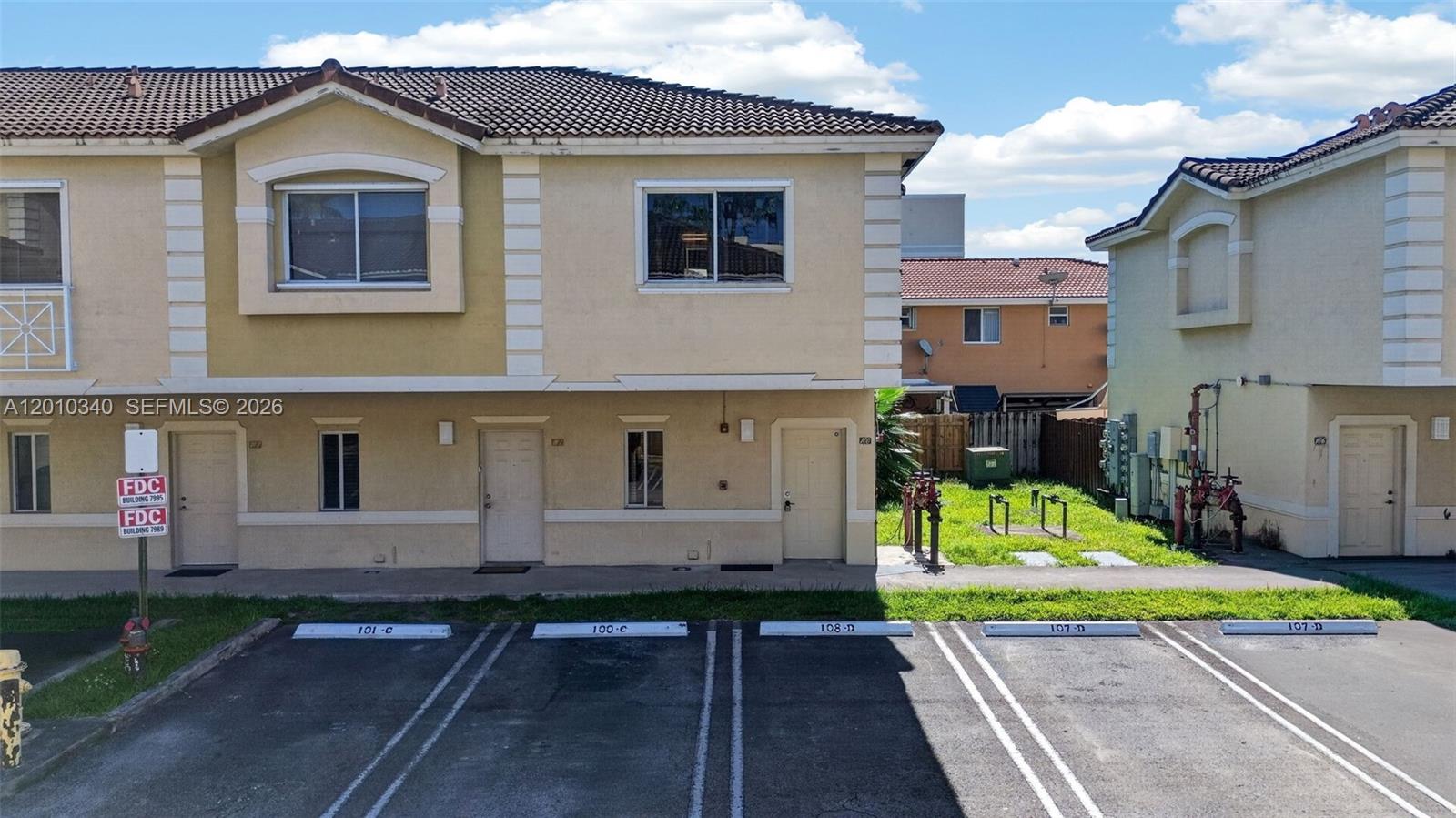 Location! Location! Enjoy living minutes away from ALL that Miami has to offer in this charming, newly remodeled 2 bedroom / 2.5 bathroom condo/townhouse built in 2007. 2 parking space included. Do not miss the opportunity to live next to all major highways, Miami International Airport, and only 15-20 minutes to Coral Gables, Miami Beach, Downtown, Brickell & Wynwood, and the future David Beckham Soccer Stadium, Miami Freedom Park! Wind & Hurricane insurance included in HOA. Brand NEW Flat screen TV included in sale! ( Investor Friendly ). Limited Reservers available 15% down required at the moment.