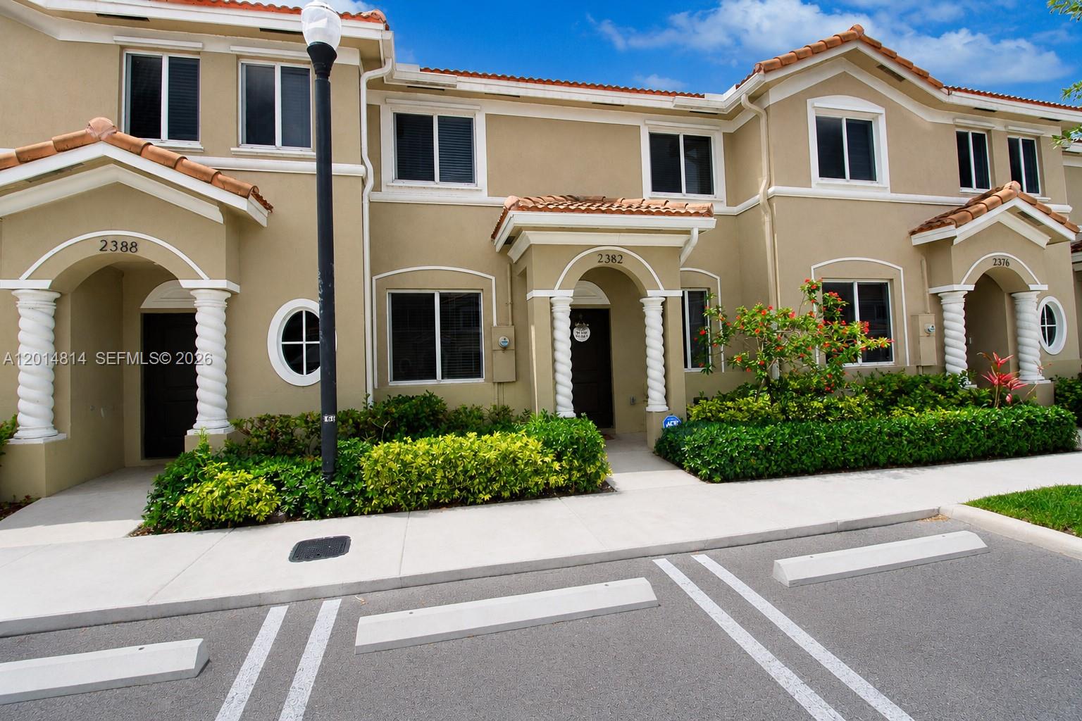 Experience refined South Florida living in this impeccably maintained, move-in ready townhouse built in 2021. Thoughtfully designed with modern elegance and timeless appeal, this residence showcases upgraded Whirlpool appliances throughout, including washer and dryer, offering both style and everyday convenience. Step inside to discover a bright, open-concept layout featuring spacious living areas, sophisticated finishes, and a meticulously cared-for interior that truly reflects pride of ownership. Every detail has been carefully maintained, creating a home that feels virtually brand new. Adding to its appeal, the association covers portions of the exterior maintenance, potentially offering lower homeowner insurance costs compared to similar properties. Ideally located in desirable Homestead, this home is perfect for buyers seeking comfort, convenience, and a low-maintenance lifestyle with a touch of luxury. A rare opportunity to own a like-new residence where modern design meets effortless living.