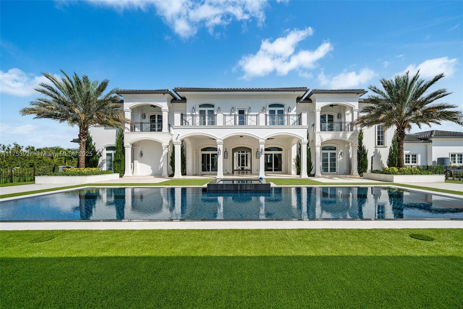 Discover a one-of-a-kind, 2024 custom-built estate spanning over 11,000 sqft on a private 10-acre property. Designed by Clive & Daniels, this architectural marvel offers exquisite craftsmanship and world-class amenities.

Perfect for families, it's just 10 minutes from the prestigious American Heritage School. The estate boasts landscaped gardens, synchronized fountains, a reflecting pool, a private cinema, a spa, a nautical-inspired office, and a state-of-the-art La Cornue kitchen. Smart home automation, a designer elevator, an art studio, and a pool house elevate the living experience.

Located 45 minutes from Miami Airport, this estate redefines sophistication, privacy, and convenience—perfect for those seeking an extraordinary lifestyle.