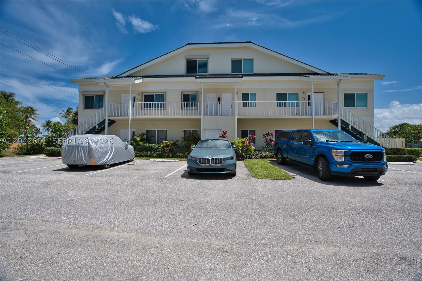 Seasonal Vacation Rental Opportunity Coastal Luxury in the Heart of Jupiter, this beautifully renovated 3-bedroom, 2.5-bath condo offering 1,640 square feet of comfortable coastal living in one of Jupiter's most desirable locations. Designed for families, couples, and groups, this spacious retreat comfortably accommodates guests with two king bedrooms each with an on-suite full bath, a third bedroom featuring two twin beds, and a loft with a queen-size sleeper sofa. The updated kitchen features modern updated appliances. One of the property's standout features is its large private balcony overlooking Carlin Park and Jupiter's scenic fitness trail, with panoramic views extending toward the beach dunes. Whether enjoying your morning coffee while watching the sunrise or relaxing after a day at the beach, the setting offers a peaceful and memorable backdrop.  Located just a five-minute walk from Jupiter's beautiful beaches, guests can leave the car behind and enjoy easy access to some of the area's most popular attractions, dining, and entertainment. Nearby favorites include Guanabanas, The Twisted Tuna, and Jetty's. Guests can also enjoy performances at the Maltz Jupiter Theatre, explore Harborside Place, play a round at the Jupiter Dunes Golf Course, or stroll the miles of nearby walking and fitness trails. The community amenities include a swimming pool, clubhouse, tennis courts, pickleball courts, and handball courts, providing activities for every member of the family.