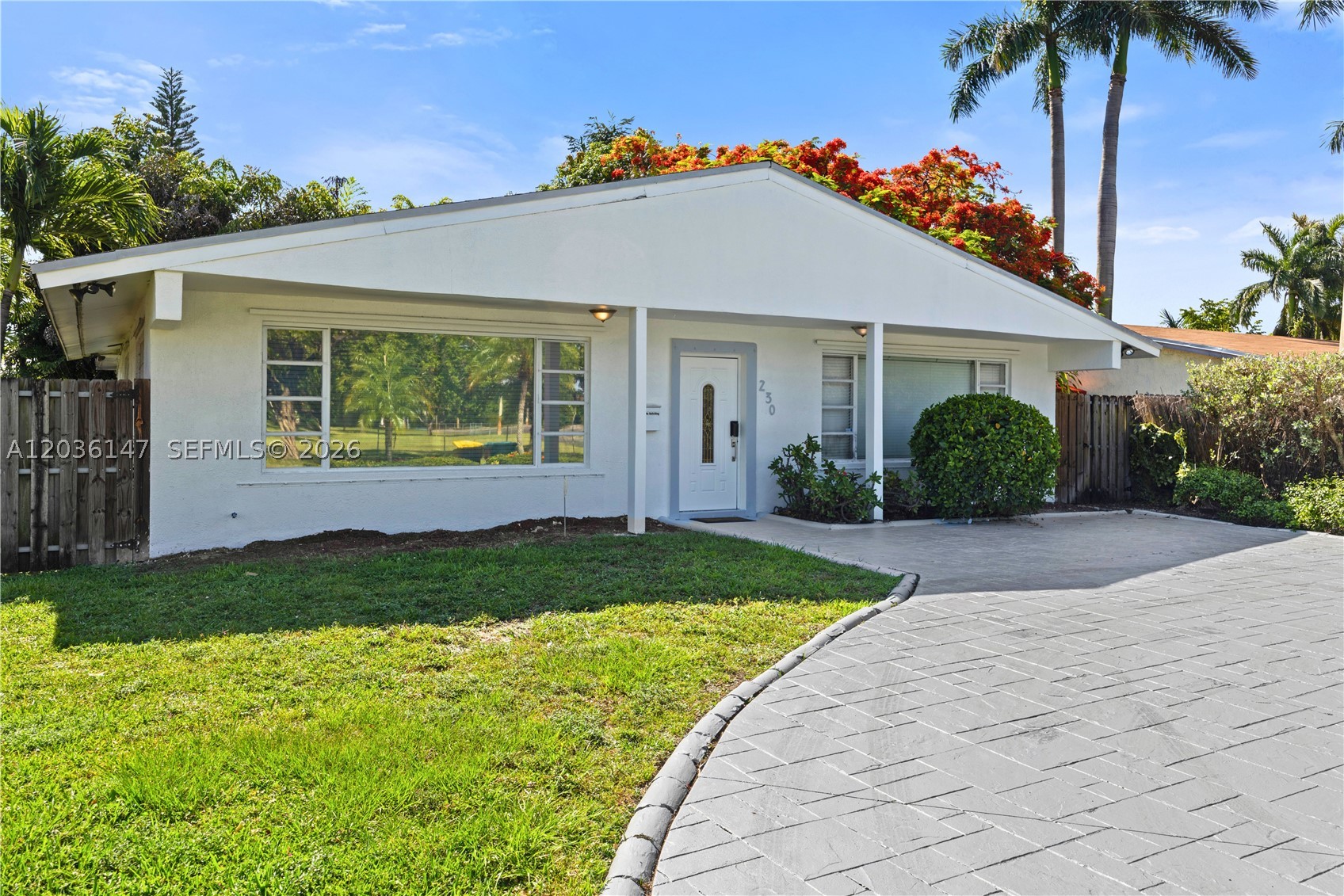 Beautiful Single family home tucked away in the quiet single family neighborhood of Dania Beach with No HOA.  This home boasts 4 bedrooms 4.5 bathrooms, with each room having its own bathroom.   Three of the bedrooms have separate entrances to the private fenced yard. Large Eat-in-kitchen opens to the dining room which flows into the huge living / family room. Newer roof, very new and ultra efficient AC, massively upgraded insulation, new hot water heater. The rear window and doors are impact and the other windows have shutters. This home is less than 2 miles to the beach, 5 min to the Casino, Publix and shopping. Perfect for families, investment or short term rentals. House was just painted, cleaned and ready for new owners. Call me for a showing today.