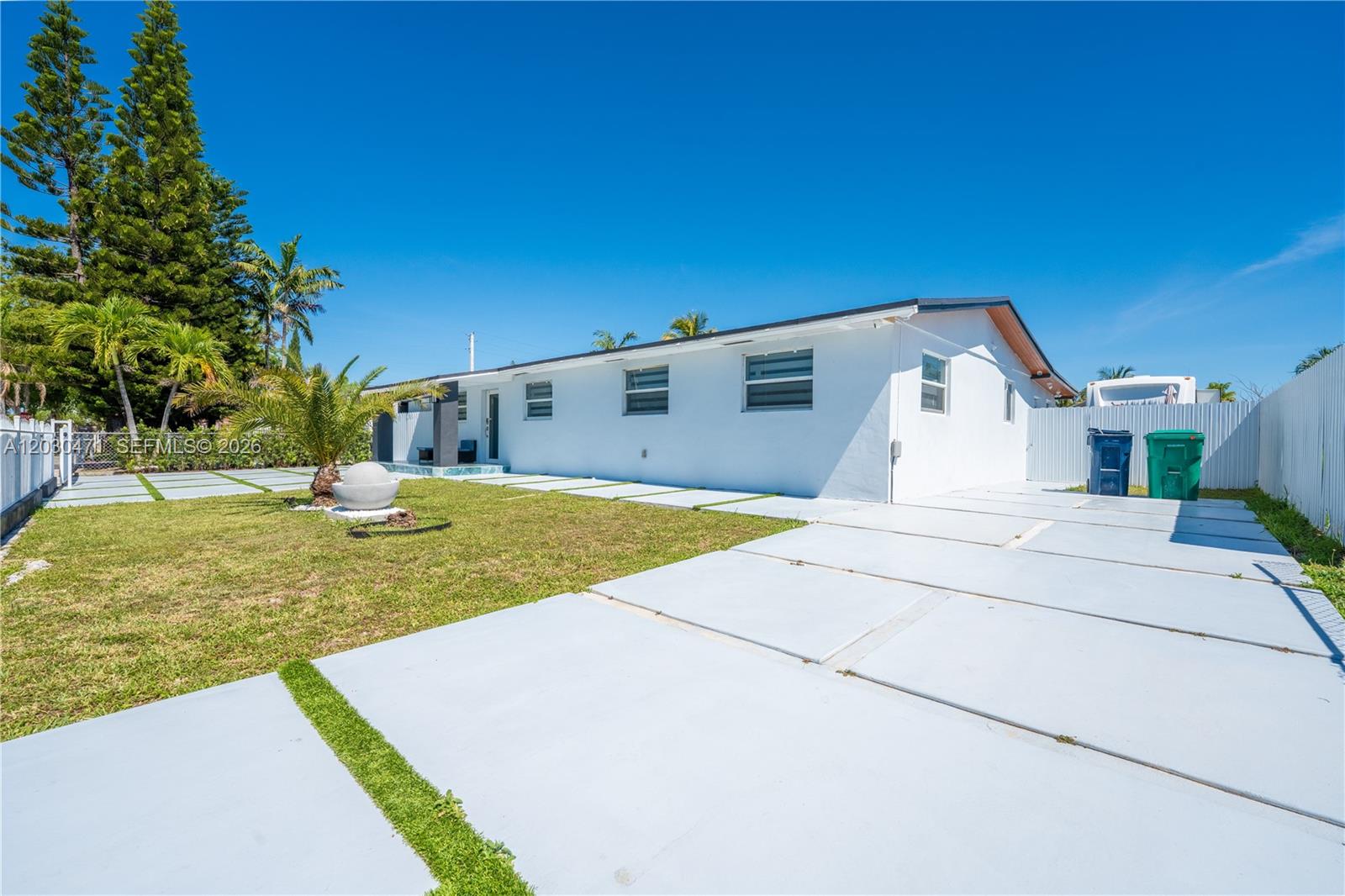 Exceptional investment and living opportunity in a prime location. This beautifull and fully remodeled property features 4 spacious bedrooms and 2 bathrooms, plus a 1/1 mother in law quarter,  an RV can remain on the property. Conveniently located near shopping, dining, schools, and major highways.