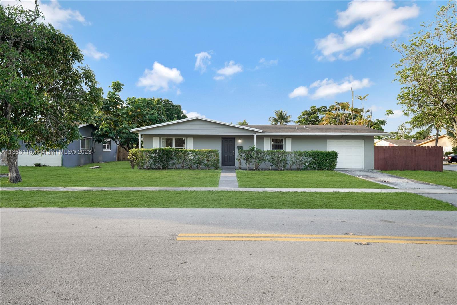 Great opportunity to own this very nice 4 bedroom/2 bath home with a 1 car garage - Tile floors tile throughout. -  Pool with terrace perfect for entertaining. Backyard is completely fenced. No HOA. Hurry on this one and Bring your best offer!