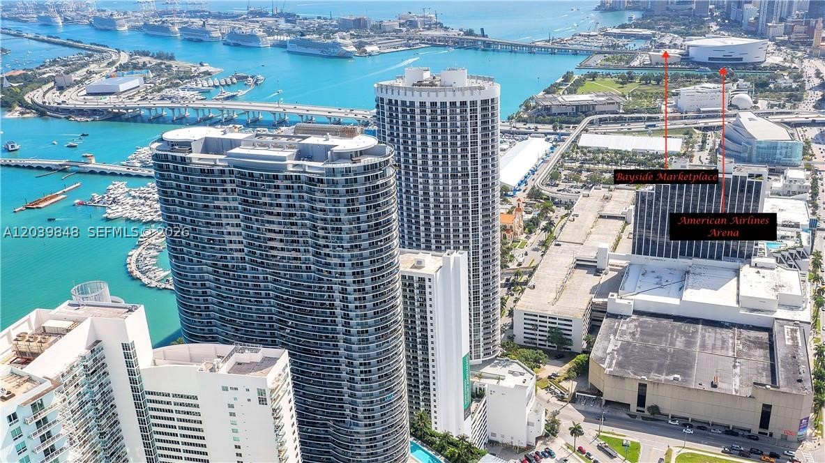 Available for rent MID AUGUST 2026, Owner Occupied, Experience Luxury Living in this high-rise 35th floor waterfront unit. Breathtaking views from the expansive wrap-around Balconies with bay and city views, Corner unit, split floor plan with walking closets, 2 master bedrooms/2-full baths plus additional half bath, Modern kitchen, new stainless-steel appliances, and quartz countertops, full size washer & dryer. Stunning panoramic views to enjoy your sunsets. Quantum on the Bay offers indulgence & excellent 5-star amenities 2-swimming pools, sauna, 2-story fitness center, 1-assigned parking, plus additional parking space for rent, residents lounge & theater, business center, valet, 24/7 security, convenience store, quick access to Midtown District, Downtown, Brickell, walking distance to Restaurants and Miami Entertainment setting just minutes from Miami Beach and the Miami Design District. This full-service building, completed in 2008, offers resort-style amenities Walk to shops, dining, and the Kaseya Center. A perfect opportunity to enjoy the best living.