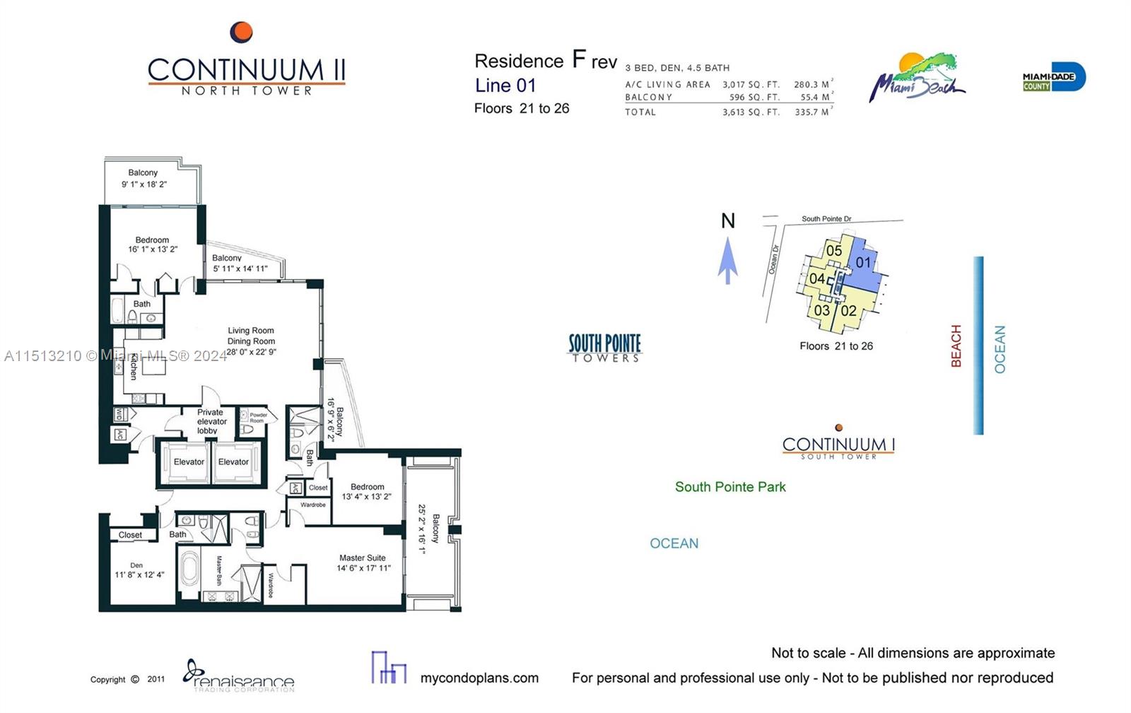 CONTINUUM ON SOUTH BEACH - Residential