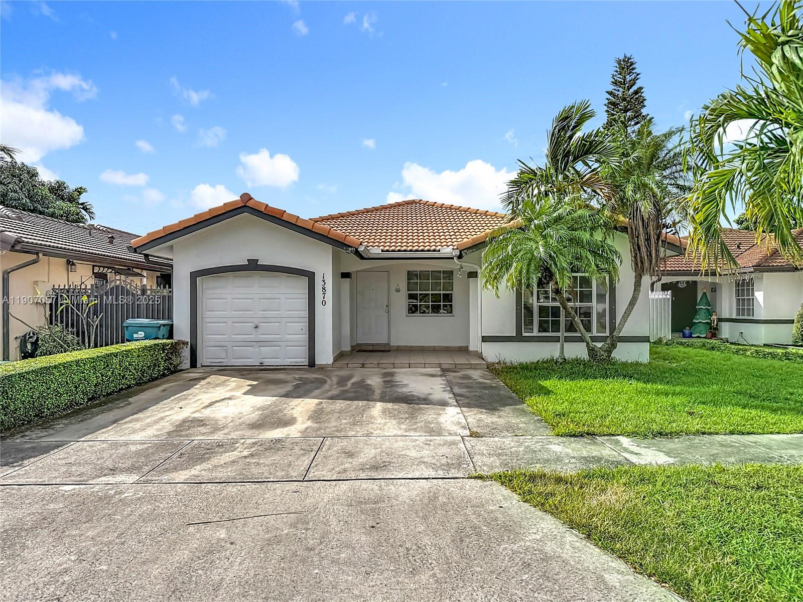 Don’t miss this incredible opportunity to own a spacious 4-bedroom, 2-bath single-family home in a highly desirable neighborhood. Featuring a bright and open floor plan, this property offers plenty of space for comfortable family living and entertaining. Enjoy the expansive covered patio and outdoor kitchen — perfect for gatherings and relaxation. With a little TLC, this home has amazing potential to become a fantastic investment or your dream residence.