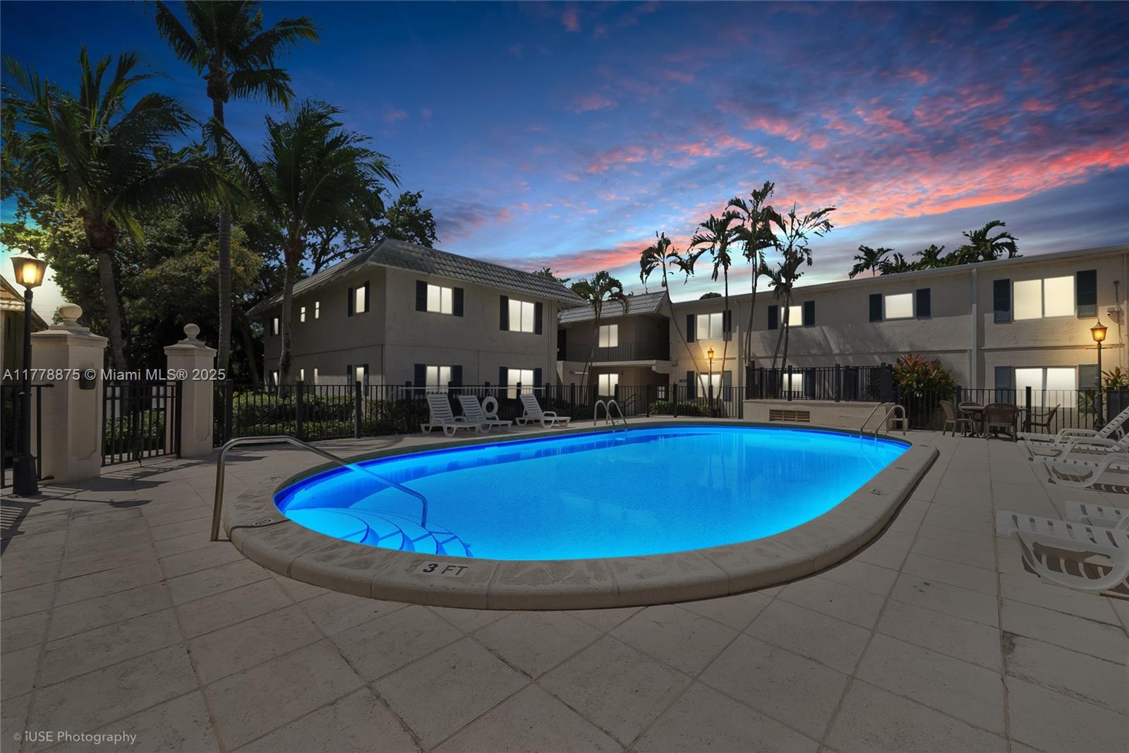 Upon entering this home, you'll be welcomed by an airy open-concept layout featuring high impact windows/doors and modern appliances. Located in the coveted Pinecrest area, it's within walking distance to Metrorail, Dadeland Shops, Restaurants, and close to UM. This condo features walk-in closet, tiled floors, and 1 assigned parking. The roof was recently replaced in 2020, offering the convenience of 1 parking space and nearby community laundry facilities. Enjoy Nest A/C control and updated bathroom. Whether you prefer relaxing with your pool view or hitting the nearby restaurants and amenities, this home caters to your every need.