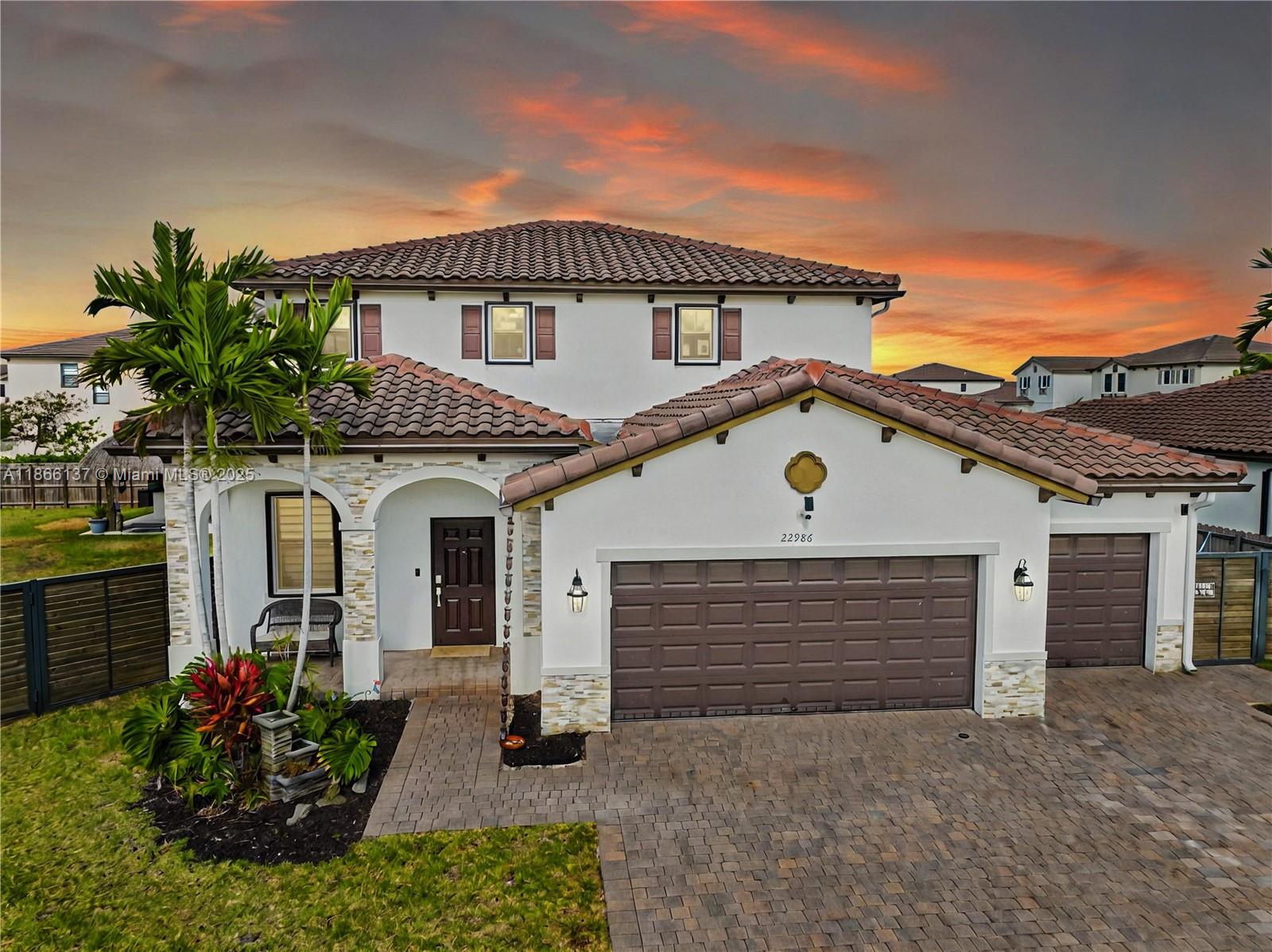 Welcome to this stunning Next-Gen home, two houses in one w/ a private pool! The main residence features 3 bedrooms, 2 and 1/2 bathrooms, a spacious living room, dining area, family room, kitchen, and 2-car garage. The private in-law suite offers 2 bedrooms, 1 bathroom, its kitchen, and a separate 1-car garage w/ a private
entrance—perfect for multigenerational living. Enjoy a luxurious and comfortable lifestyle in your own private
retreat. The fully fenced backyard features a sparkling saltwater pool, patio, and oversized gazebo—ideal for
entertaining or relaxing. No HOA! Conveniently located just minutes from top-rated schools, parks, shopping,
dining, Southland Mall, and with easy access to Florida’s Turnpike and US-1. Enjoy the immersive 3D virtual tour.
May the Force be with you!